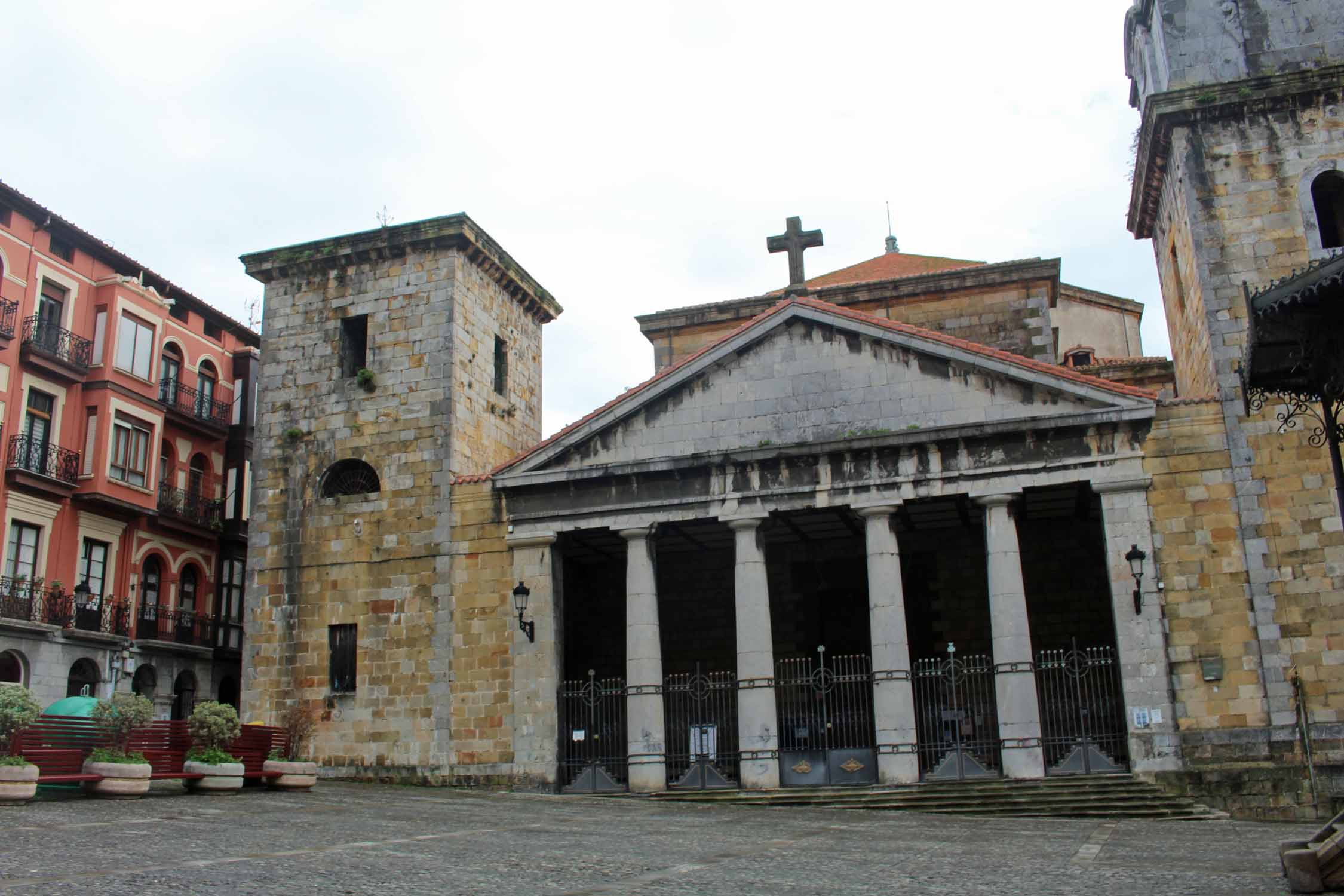 Bermeo, église Santa Maria de la Asuncion, façade