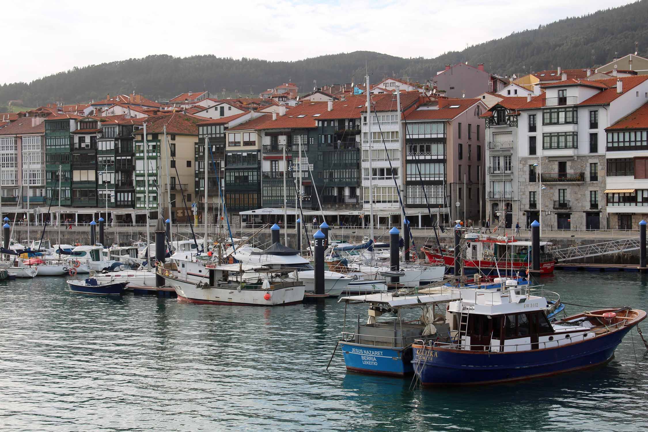 Lekeitio, port, paysage