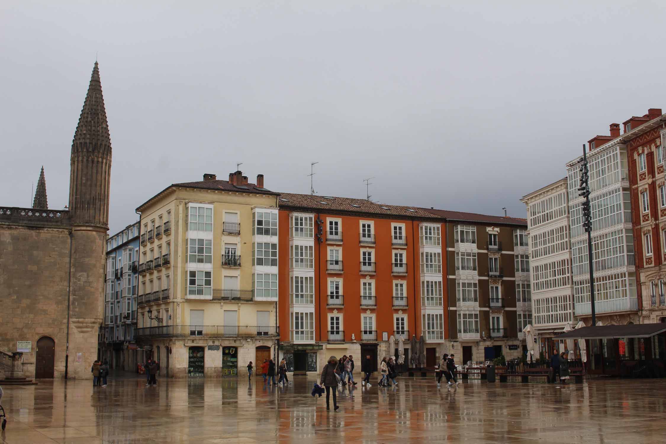 Burgos, place Rey San Fernando