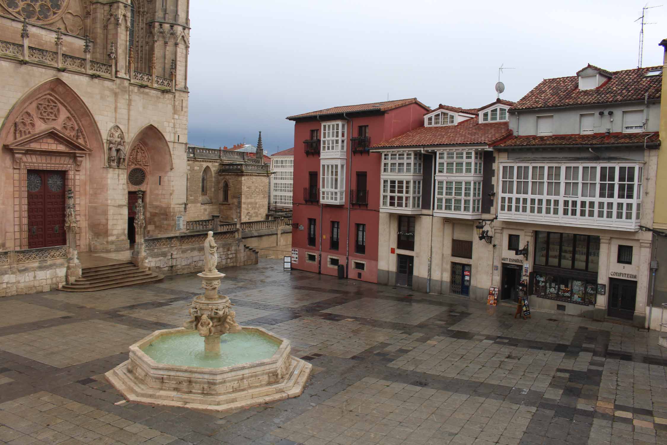 Burgos, place Santa Maria