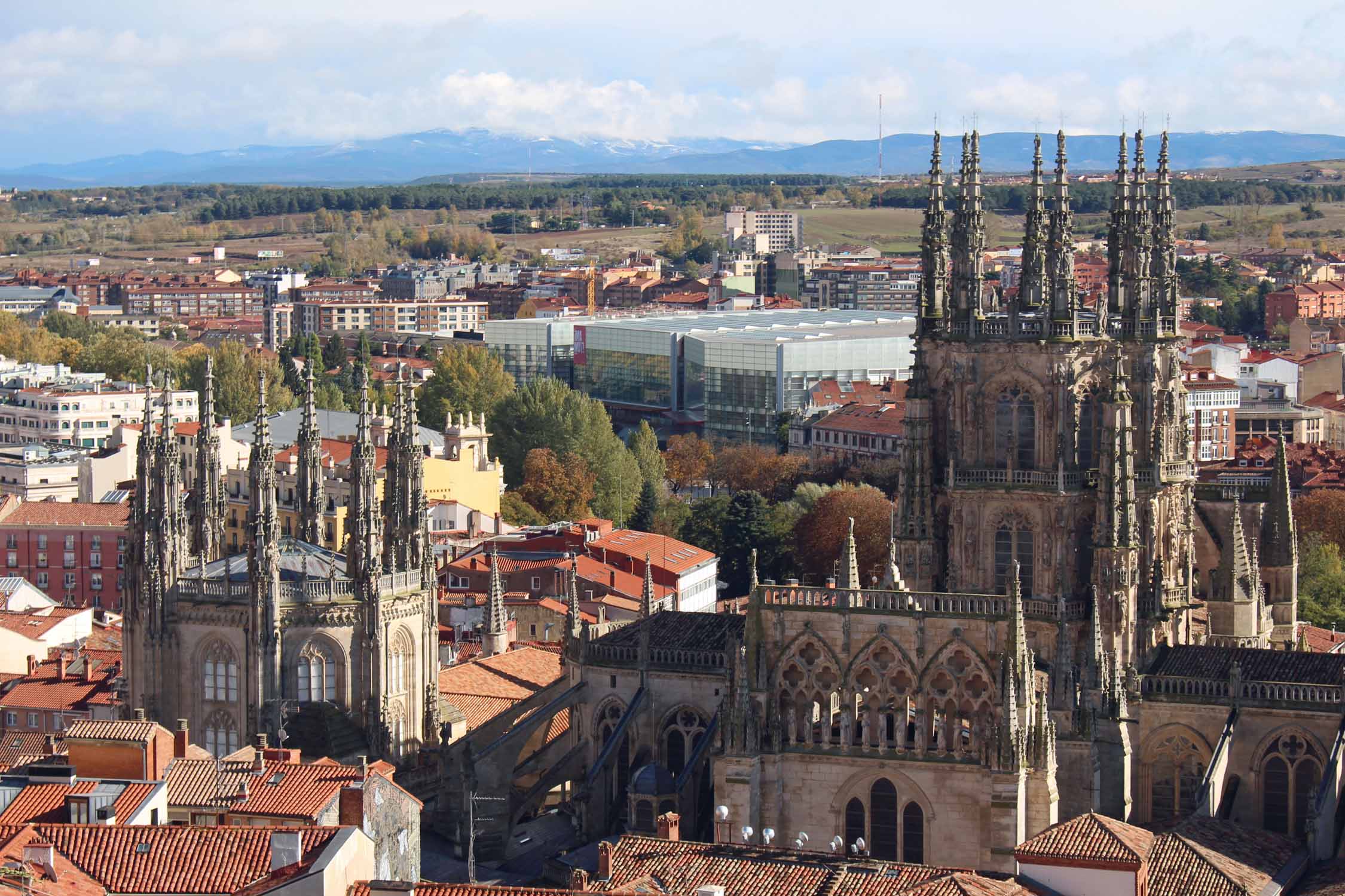 Burgos, panorama, cathédrale