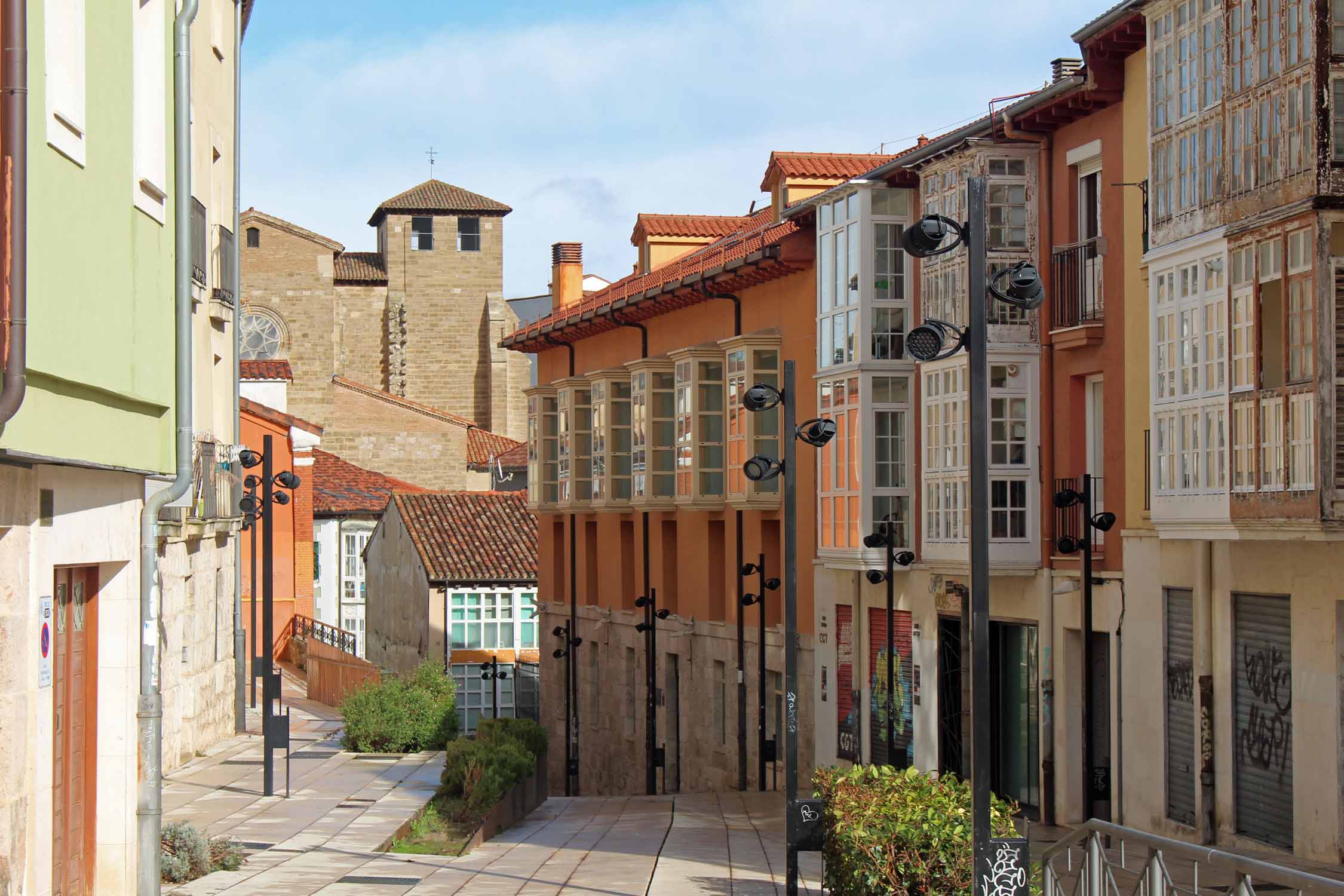 Burgos, façades typiques