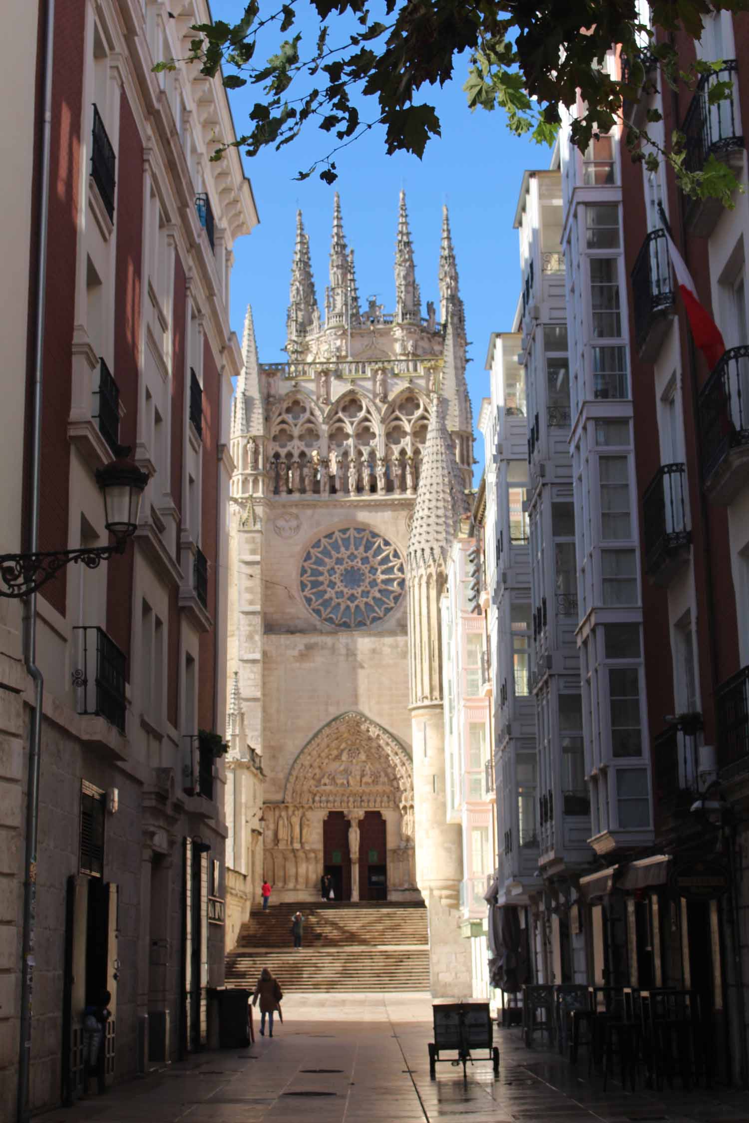 Burgos, cathédrale, ruelle