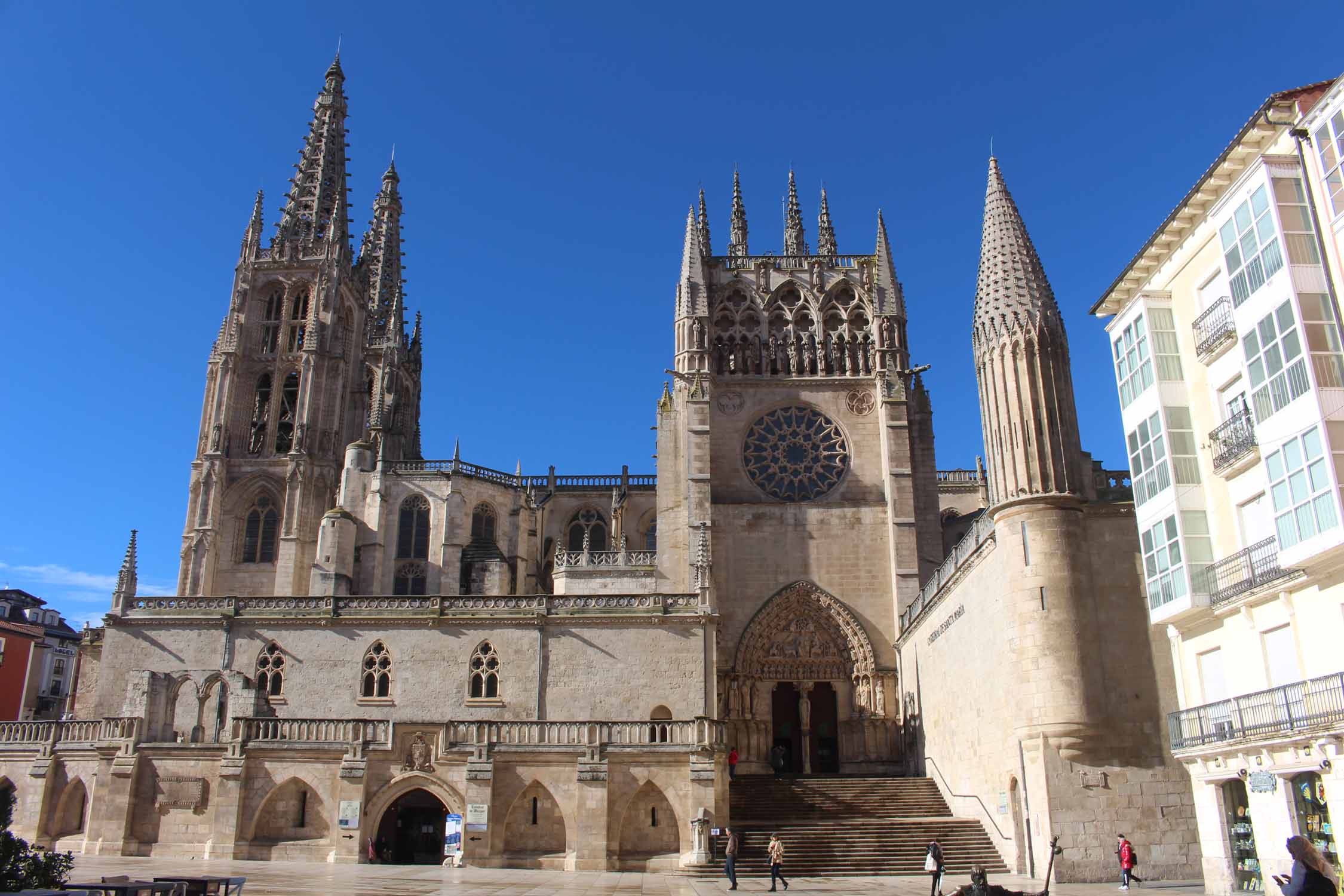 Burgos, cathédrale, paysage