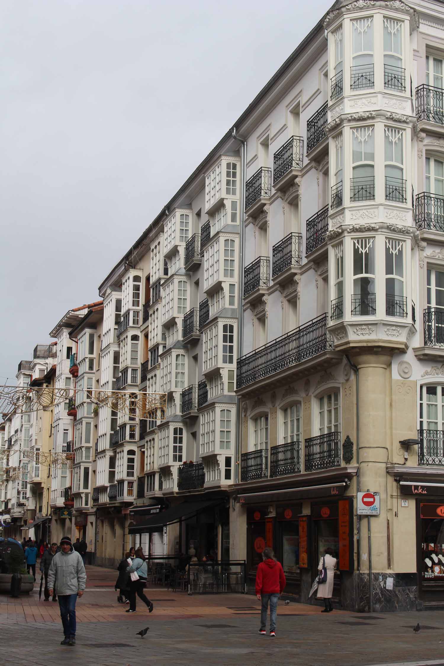 Vitoria-Gasteiz, immeubles rue el Prado