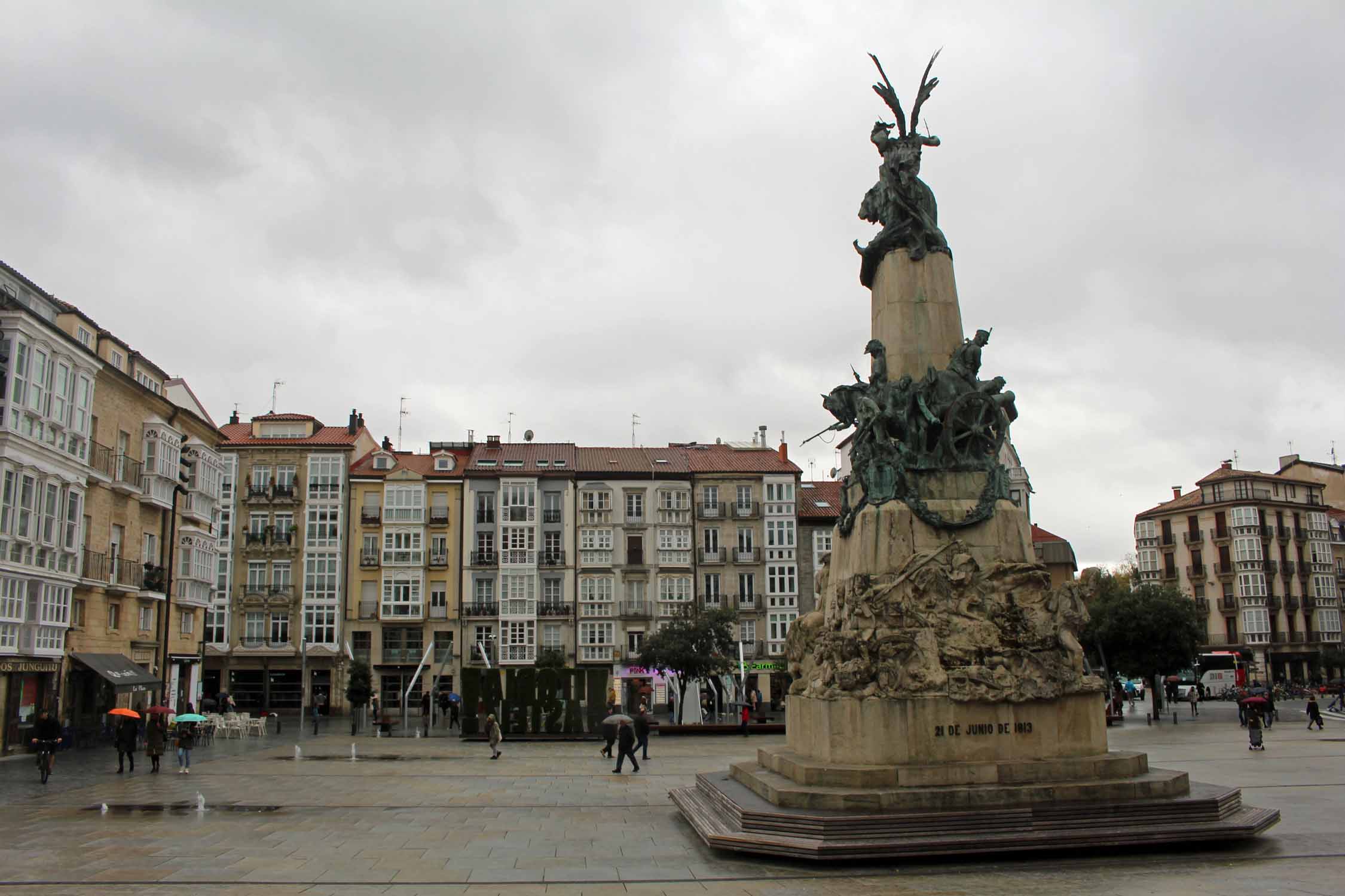 Vitoria-Gasteiz, monument bataille de Vitoria