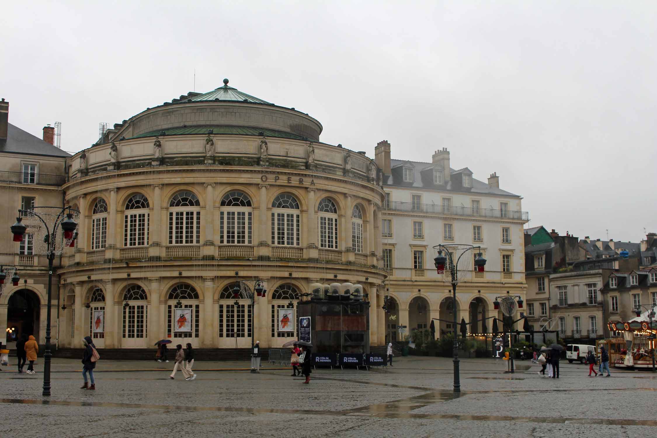 Rennes, bâtiment de l'opéra