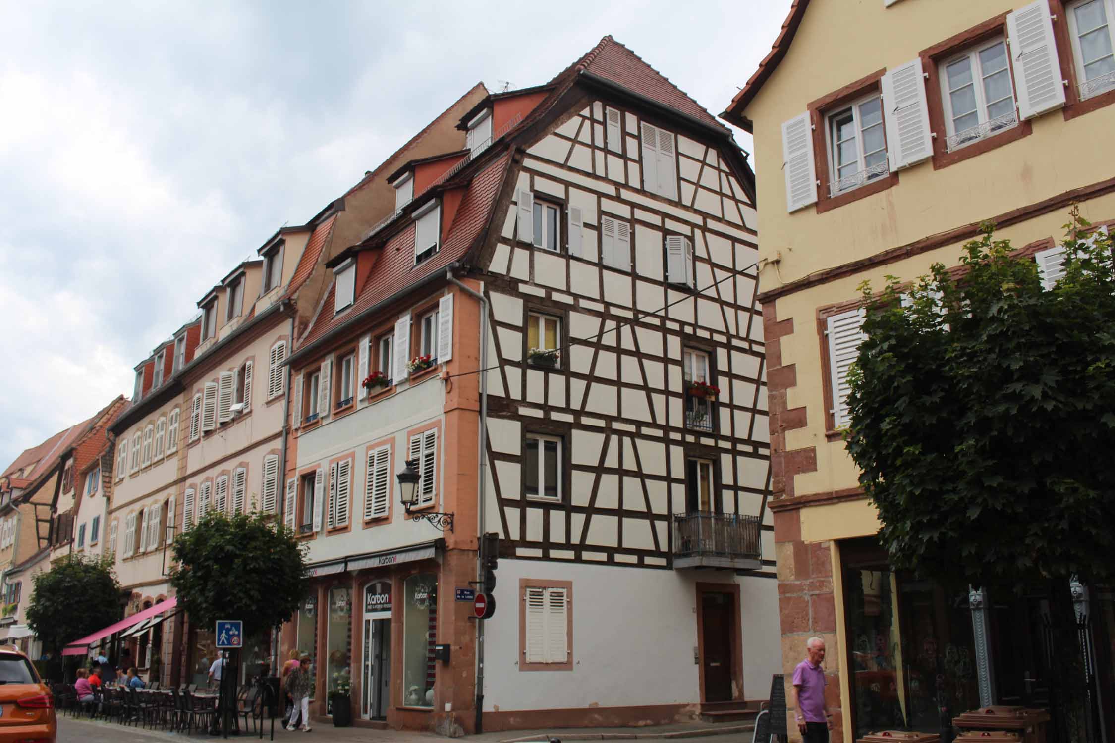 Wissembourg, maison à pans de bois