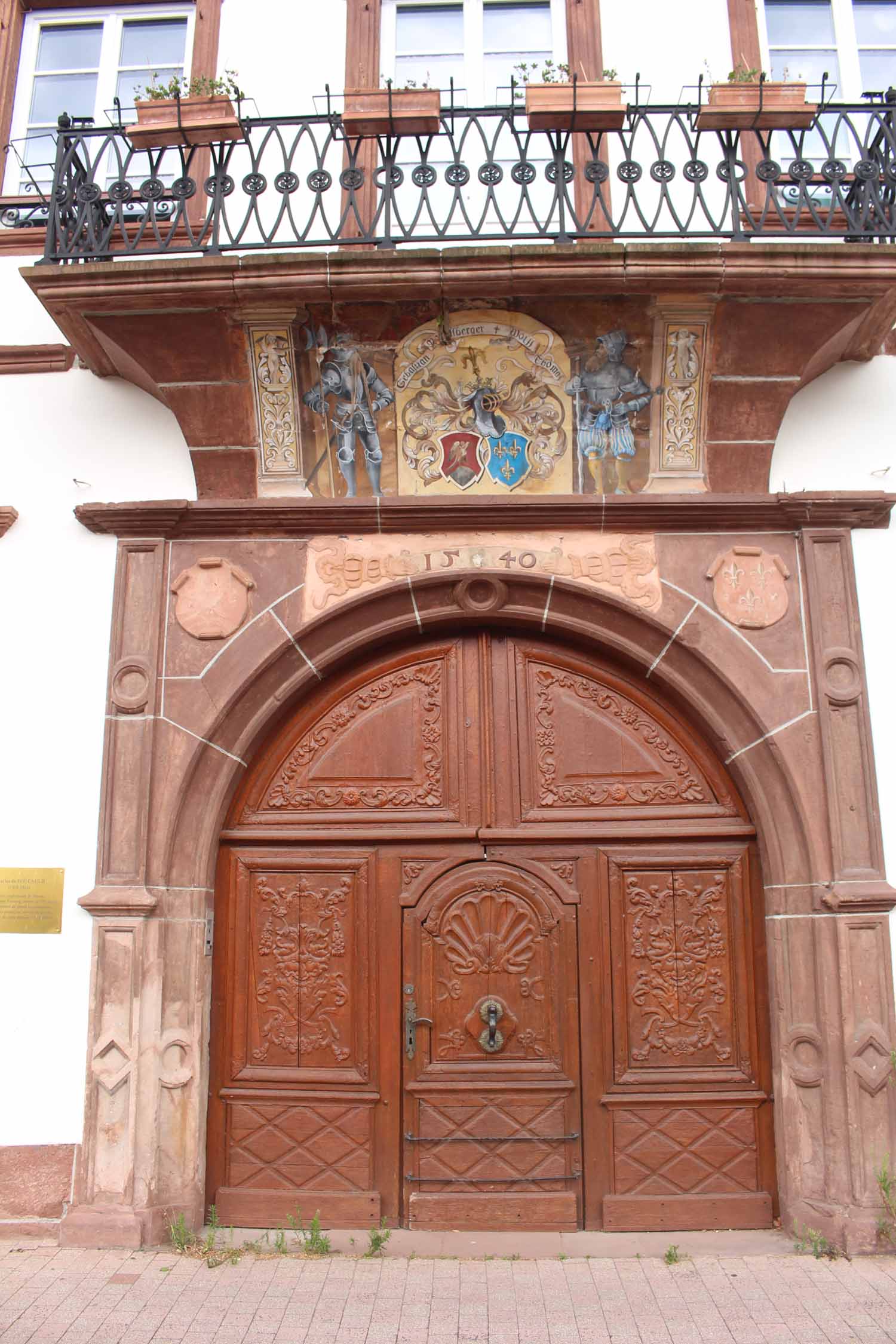 Wissembourg, maison Vogelsberger porte