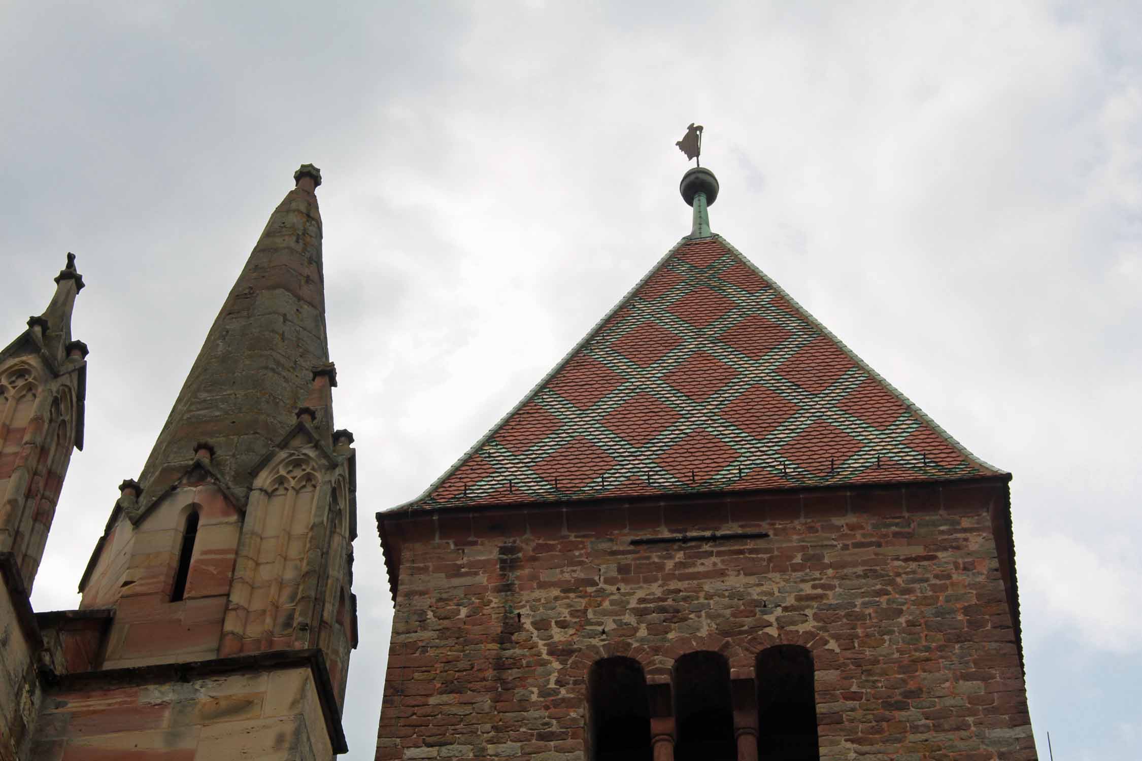 Wissembourg, église Saint-Pierre-et-Paul, tour romane