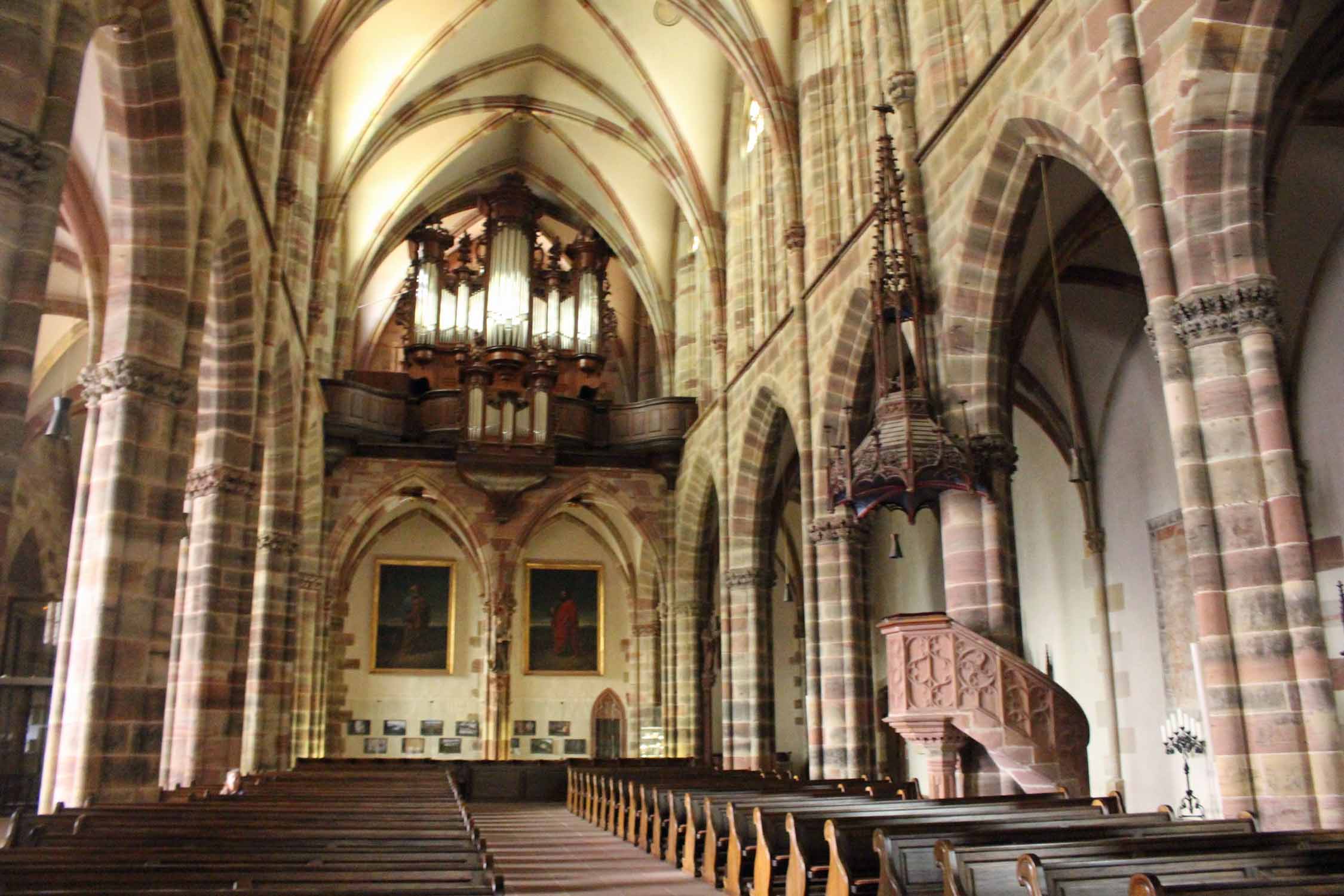 Wissembourg, église Saint-Pierre-et-Paul, intérieur