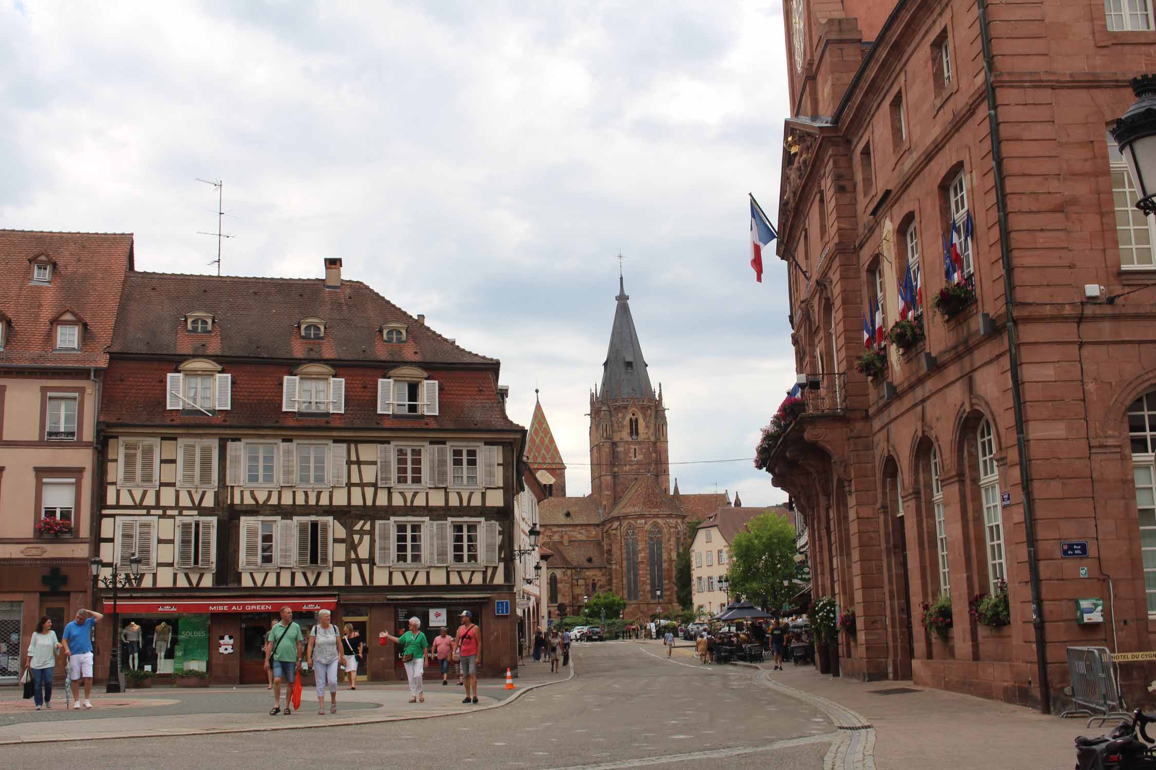 Wissembourg, place du marché