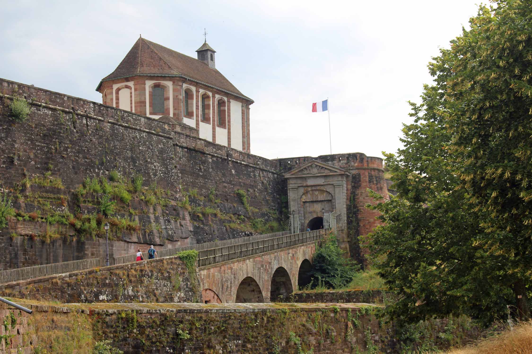 Citadelle de Bitche, entrée