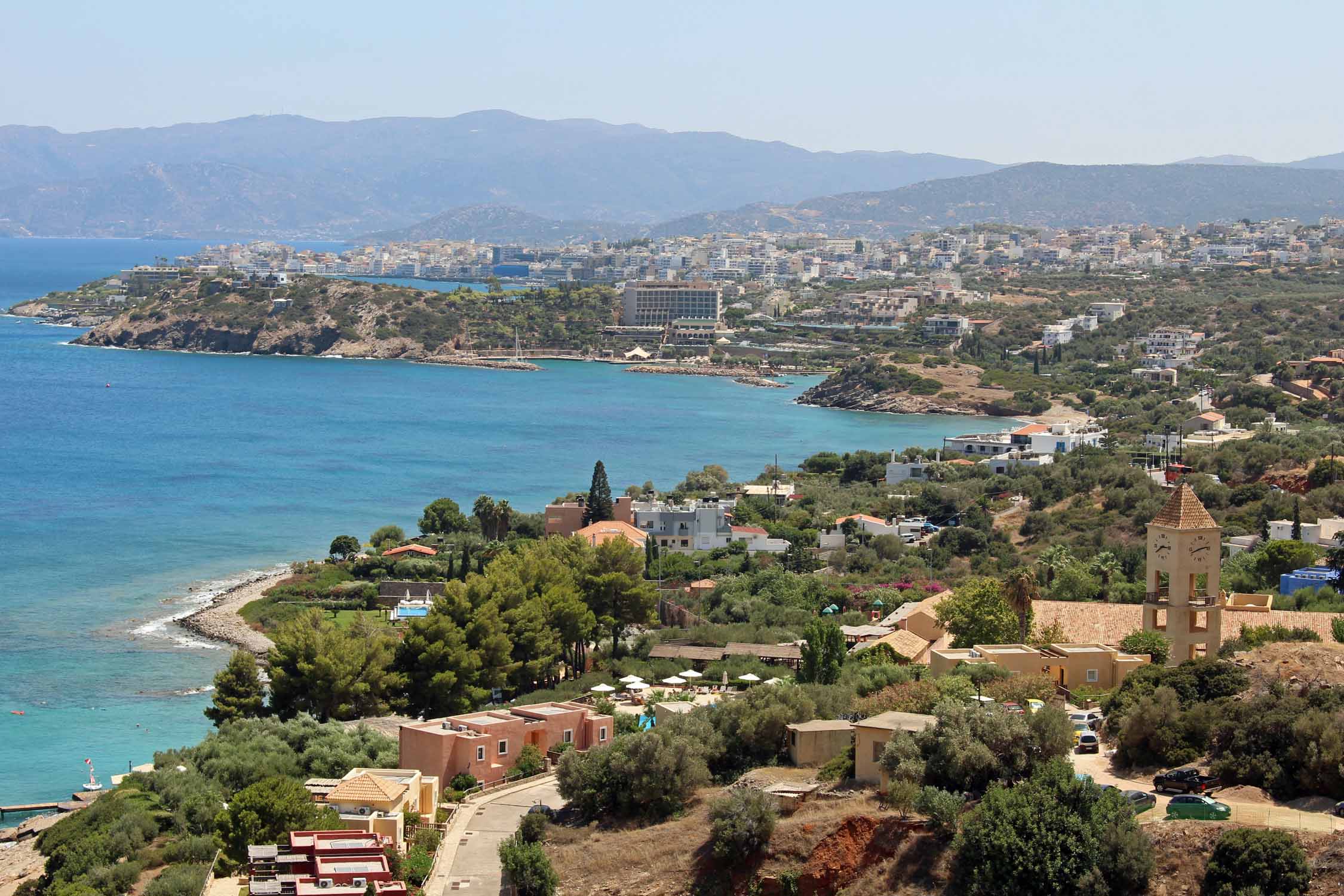 Crète, Agios Nikolaos, paysage