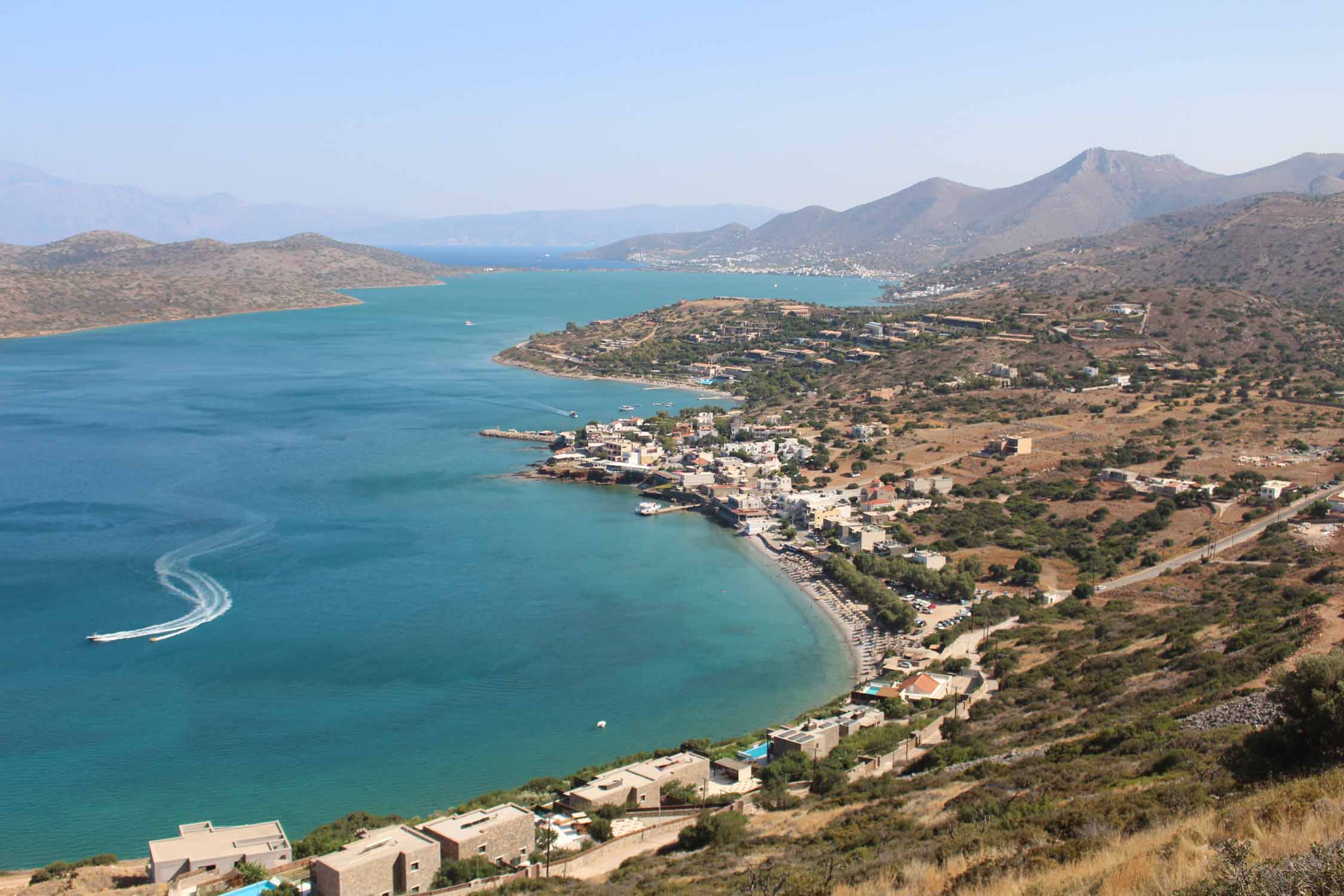 Crète, baie d'Elounda