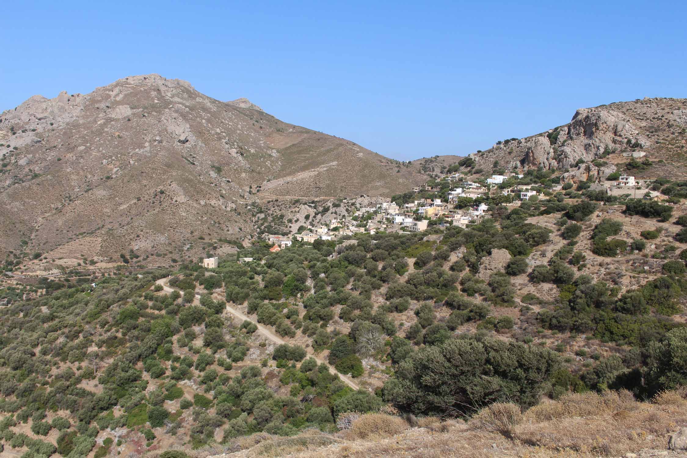 Crète, Agios Ioannis, paysage