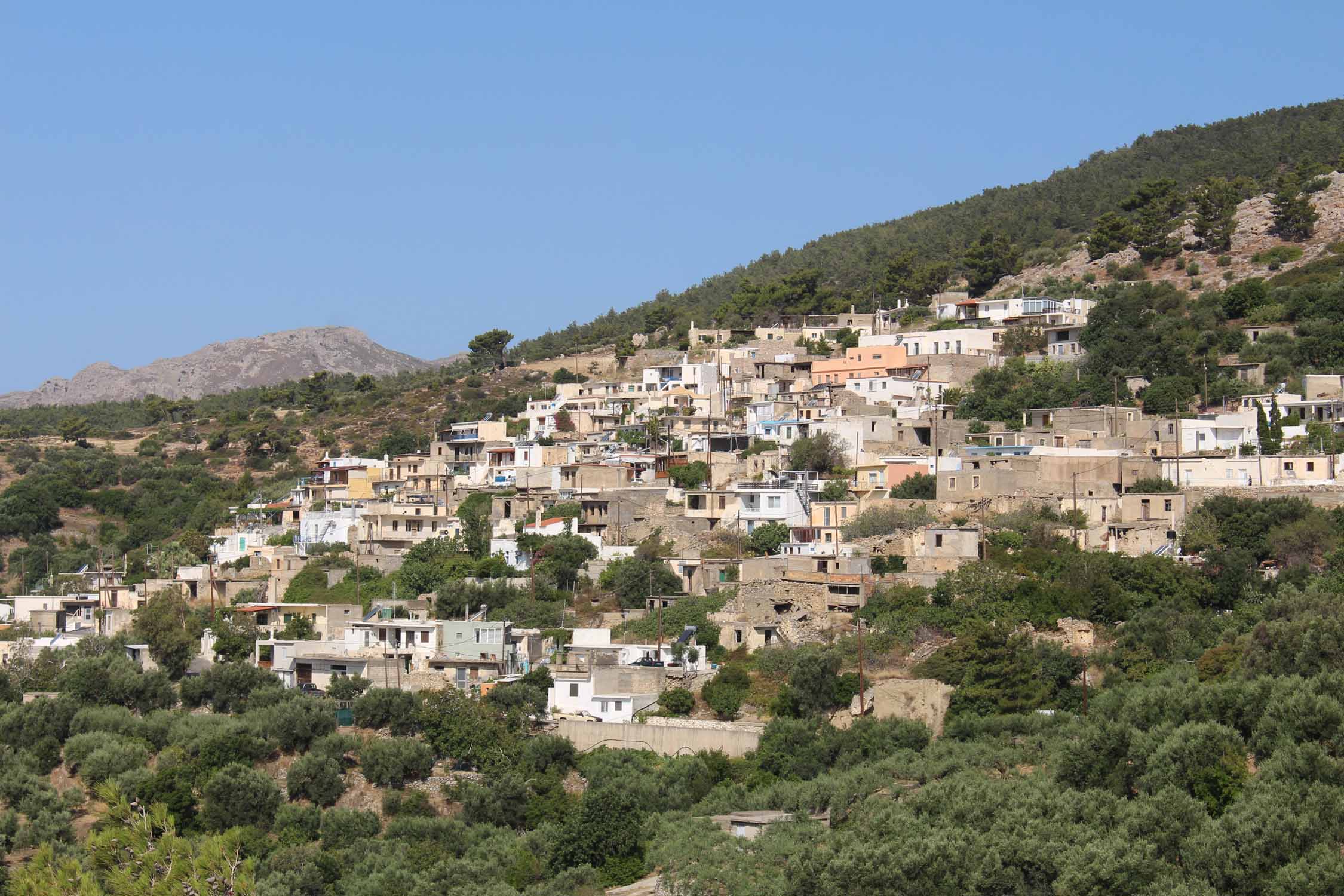 Crète, Schinokapsala, paysage