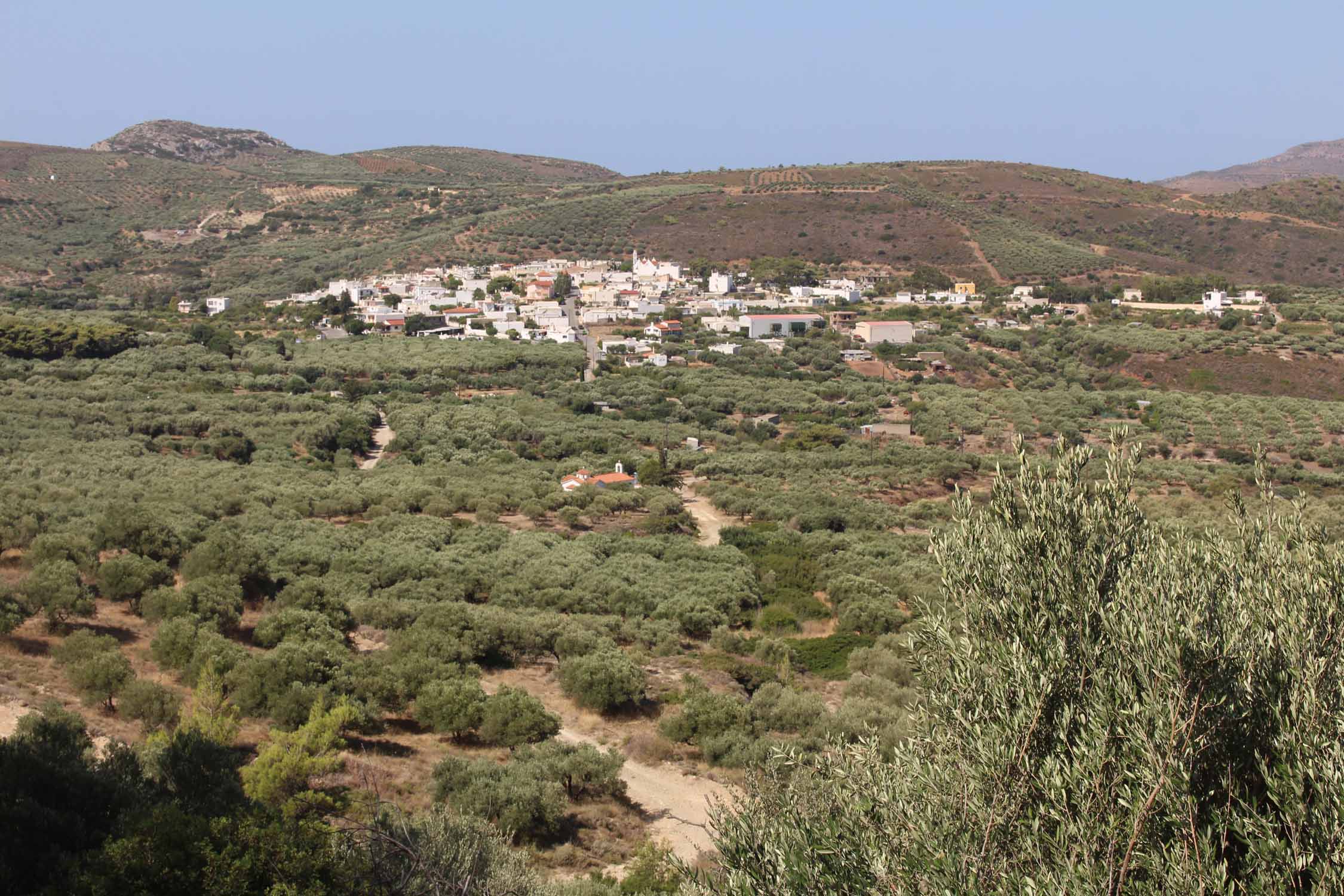 Crète, Lithines, paysage