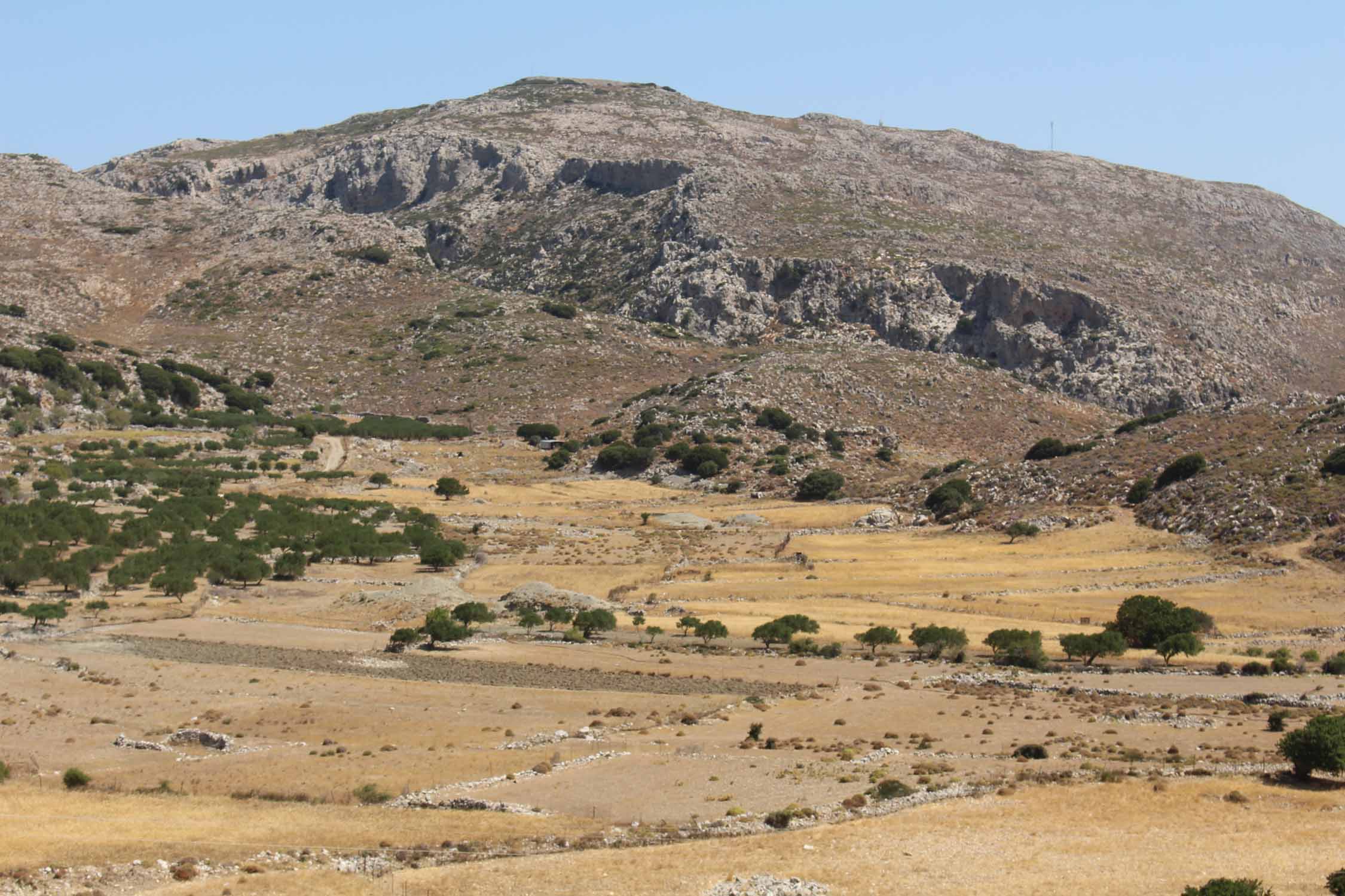 Crète, Ziros, paysage