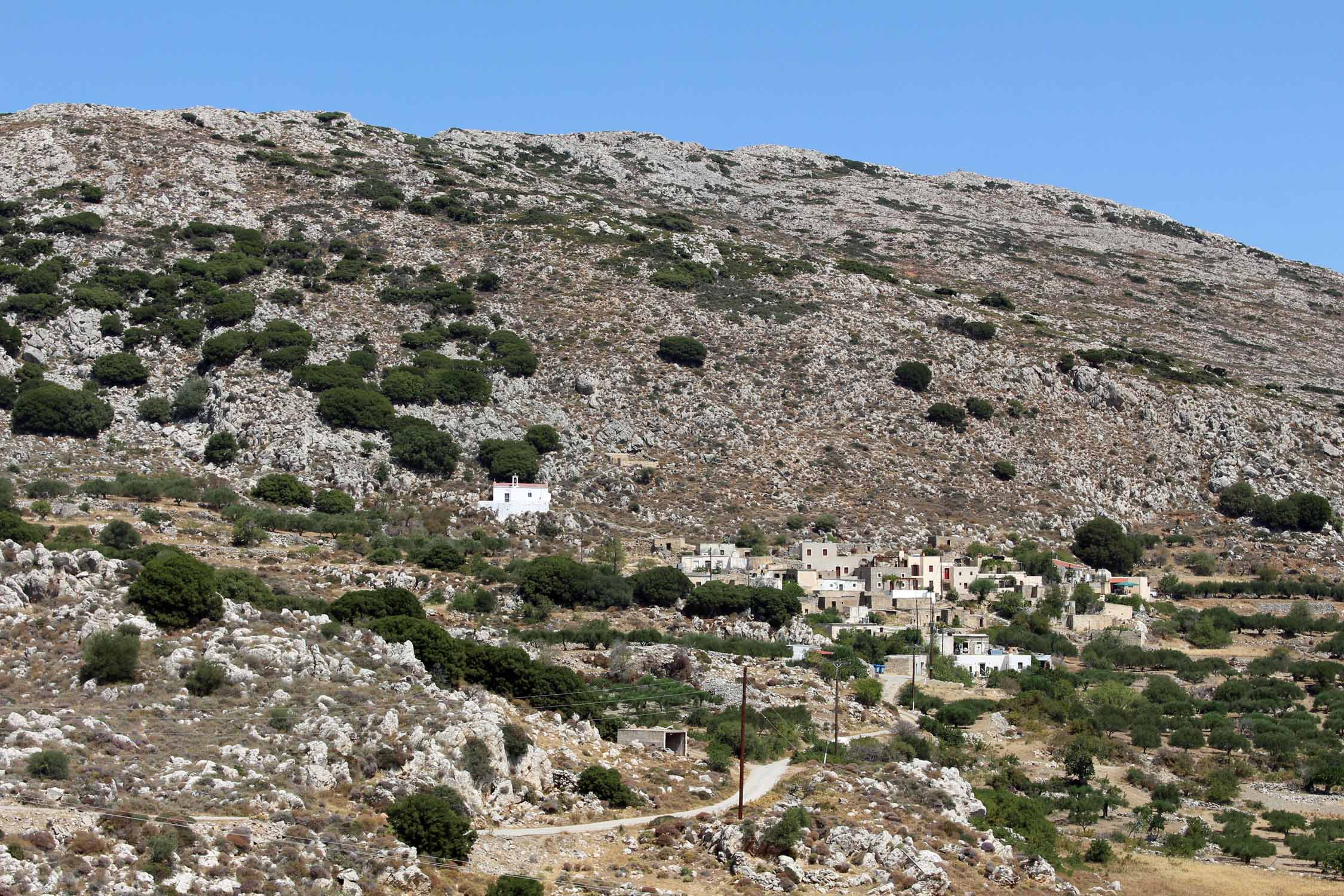 Crète, Chamaitoulos, paysage