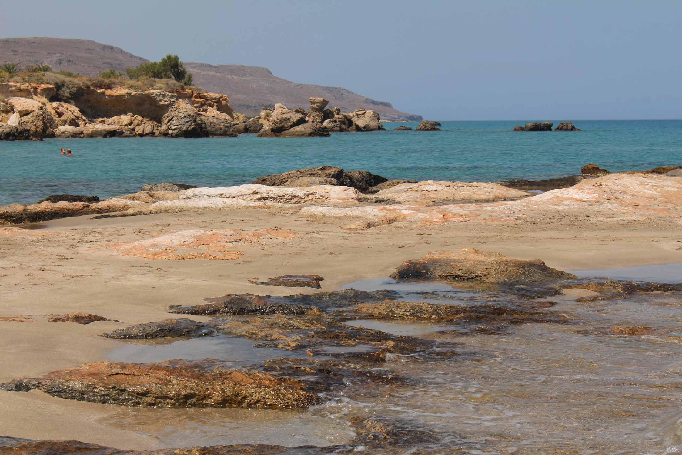 Crète, Xerokampos, plage, paysage