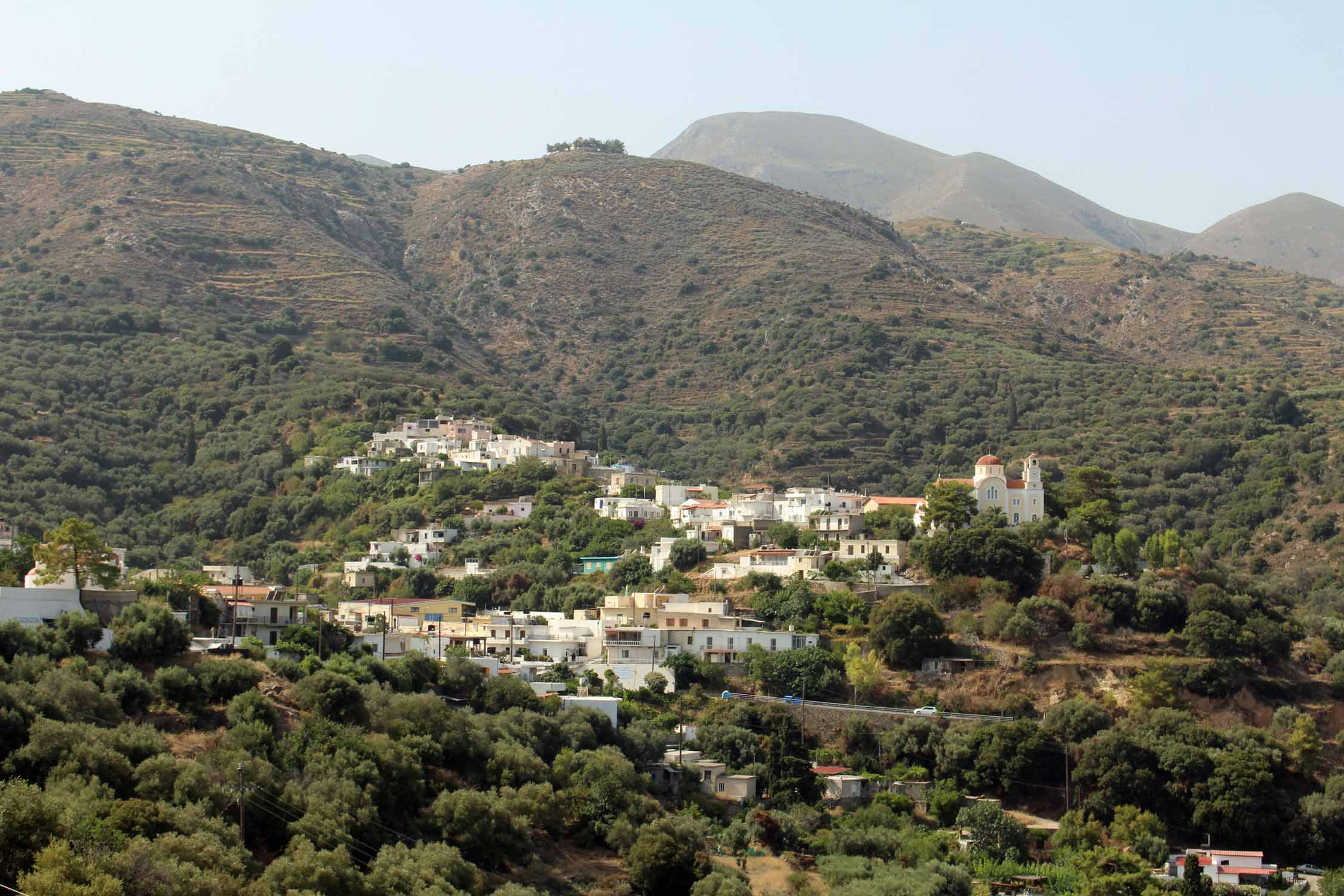 Crète, Sfaka, paysage