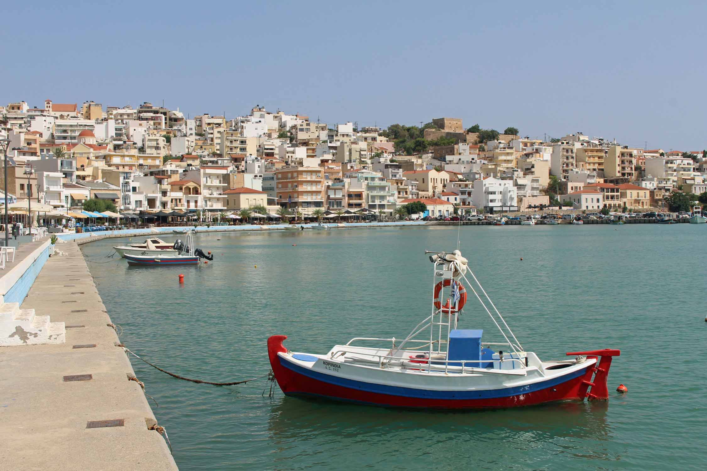 Crète, Sitia, panorama