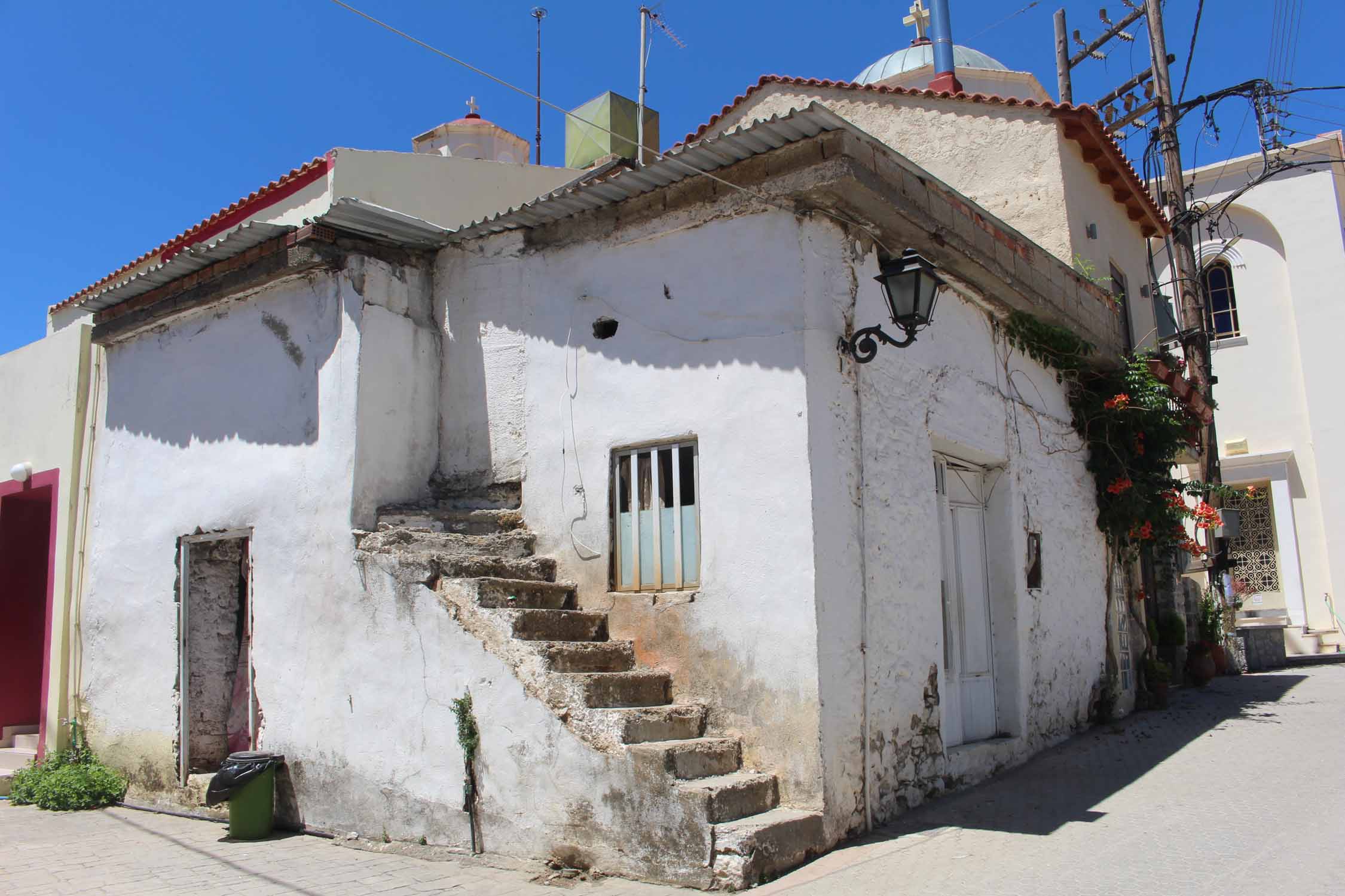 Crète, Lassíthi Agios Georgios, maisons