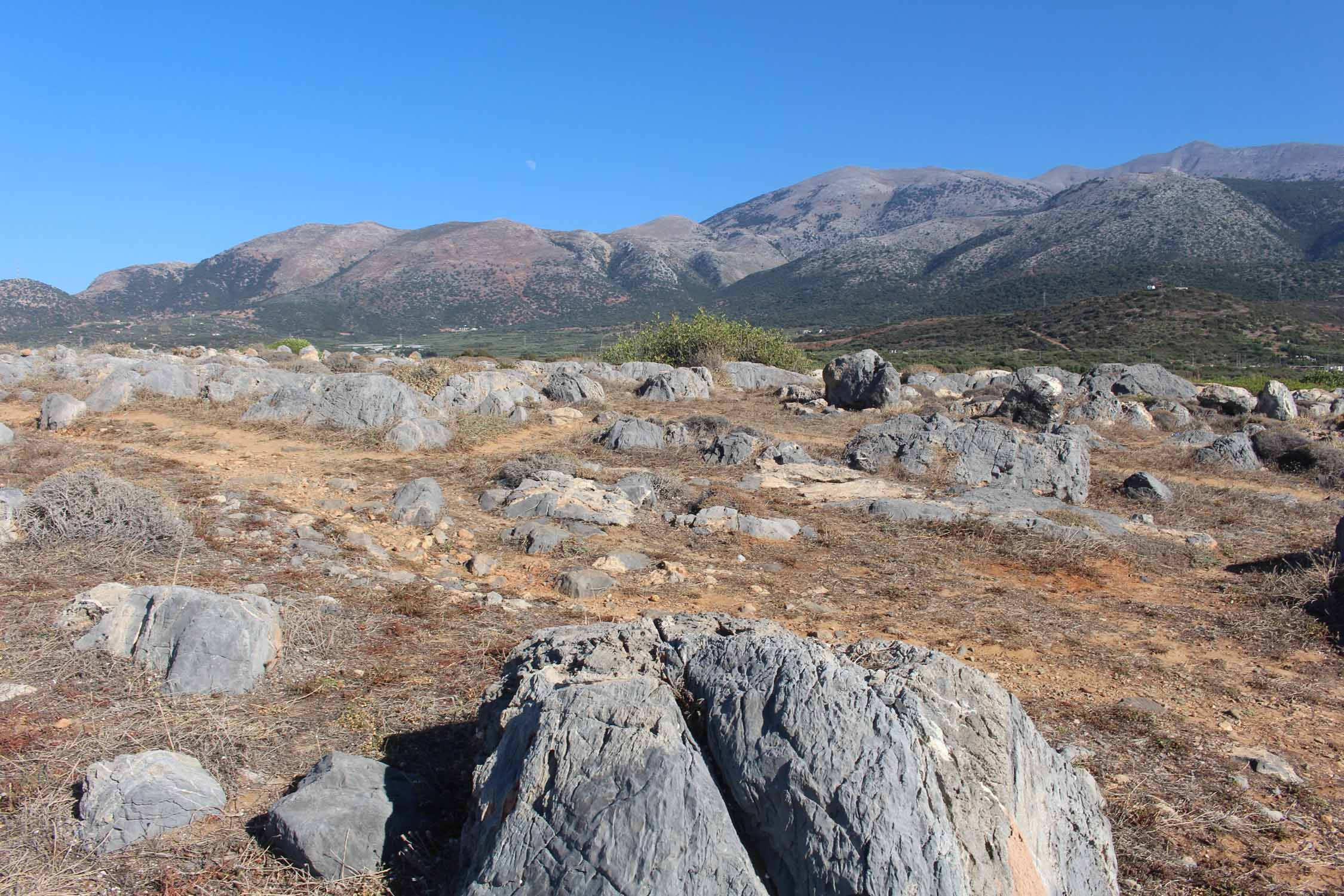 Crète, Potamos, paysage