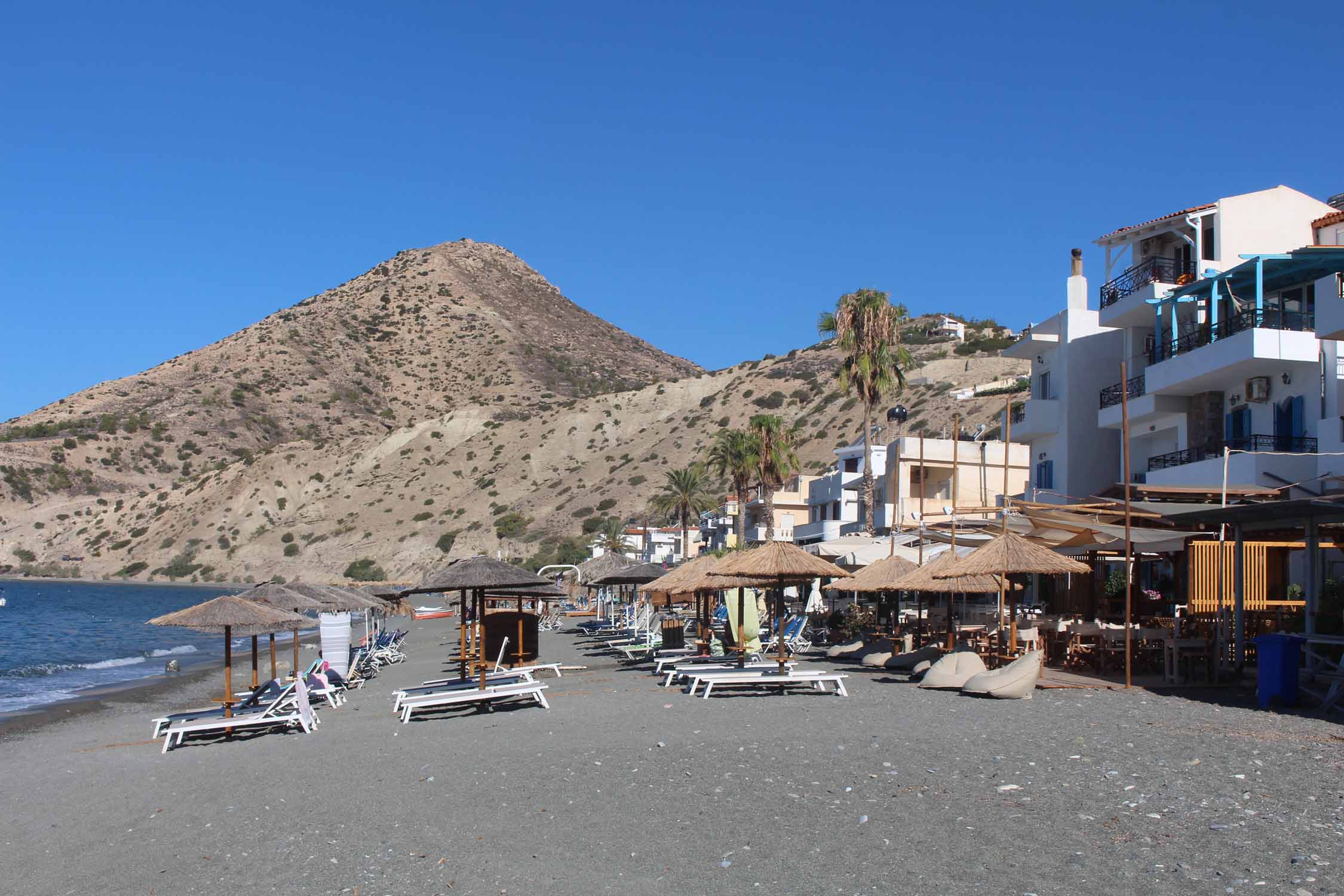 Crète, Myrtos, plage