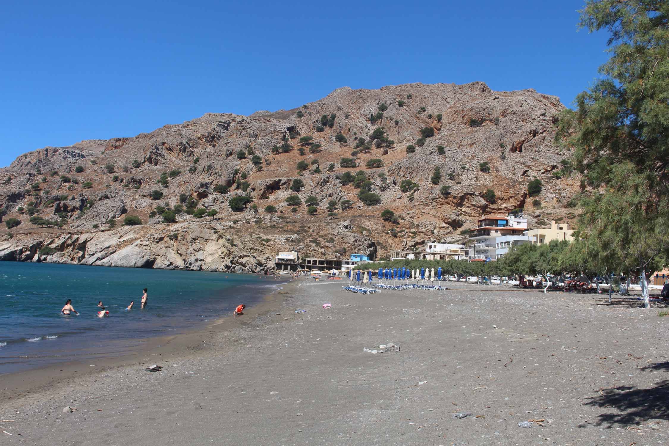 Crète, plage de Tsoutsouros