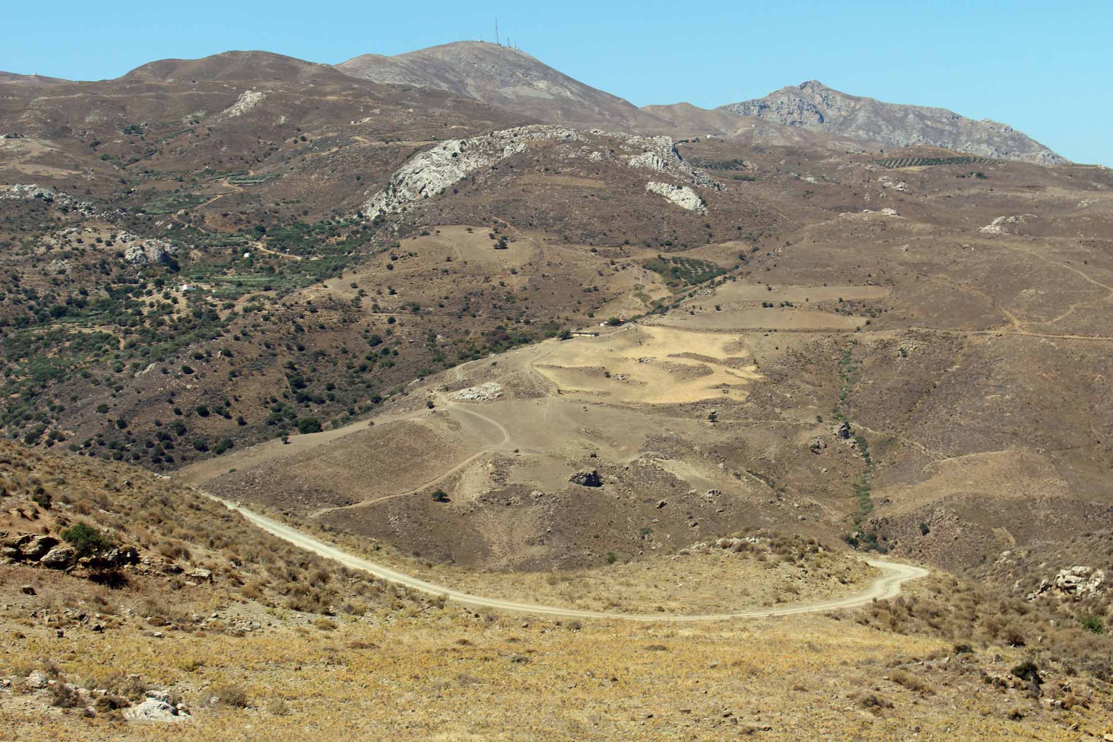 Crète, Tsoutsouros, paysage