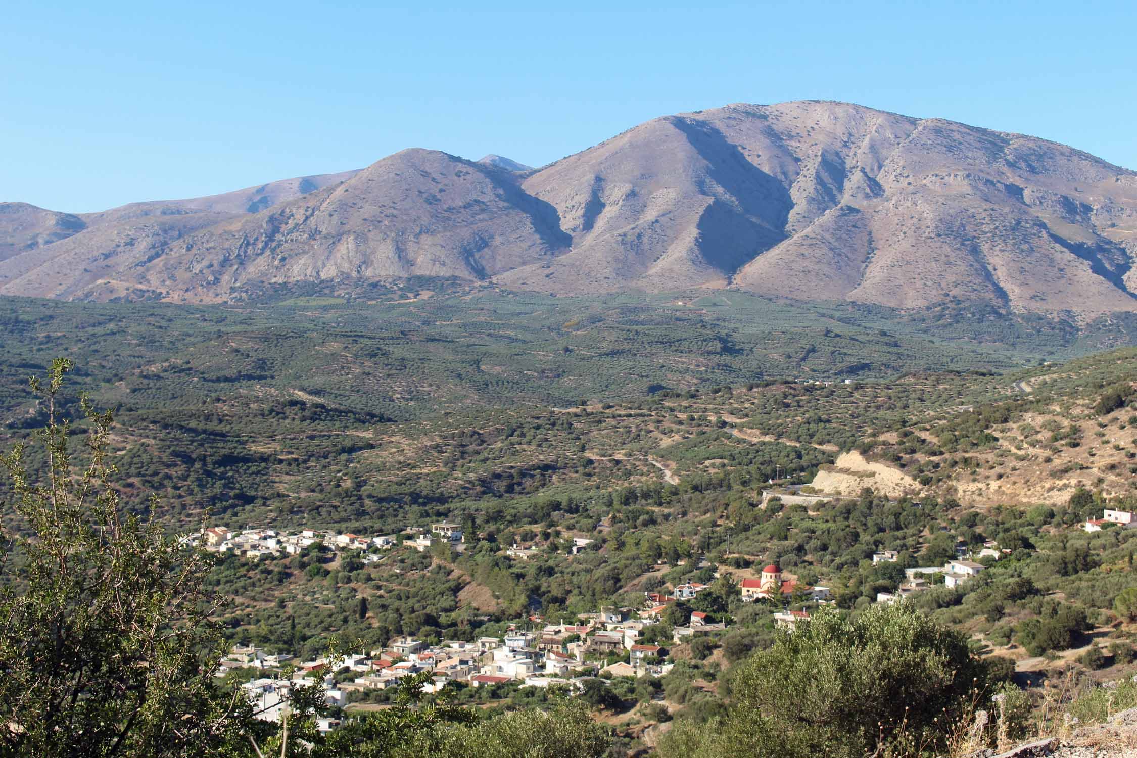 Crète, Martha, paysage