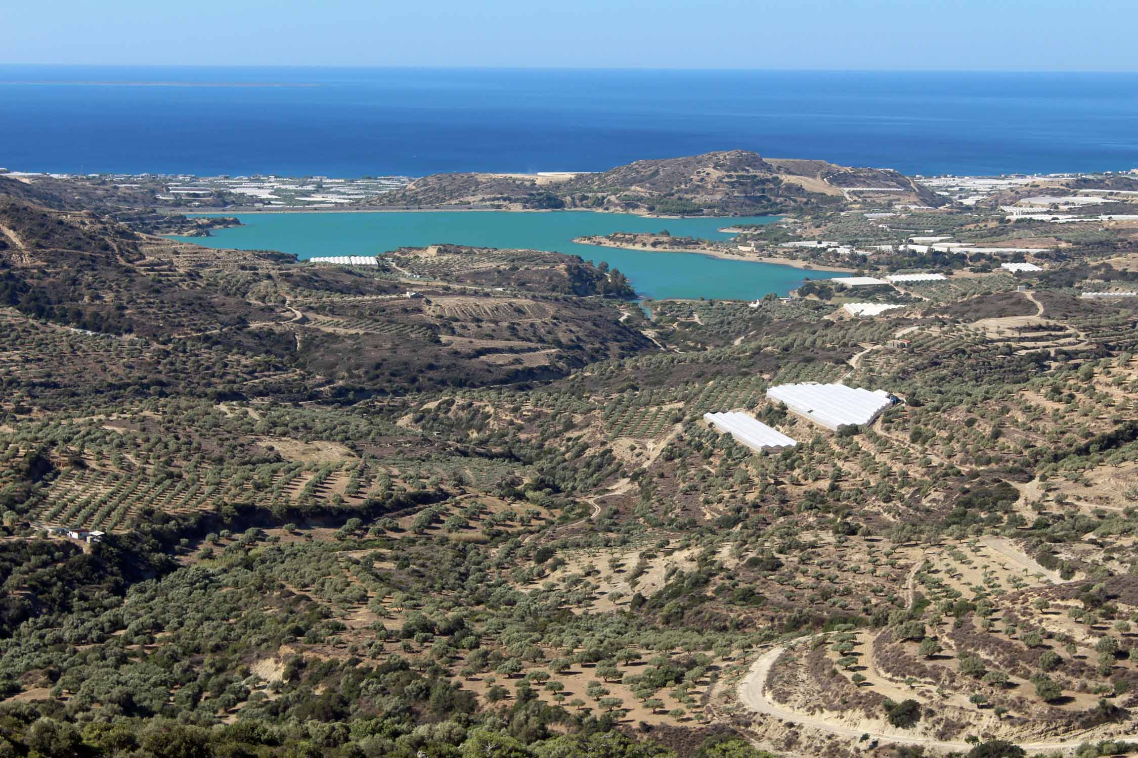 Crète, réservoir de Bramianos