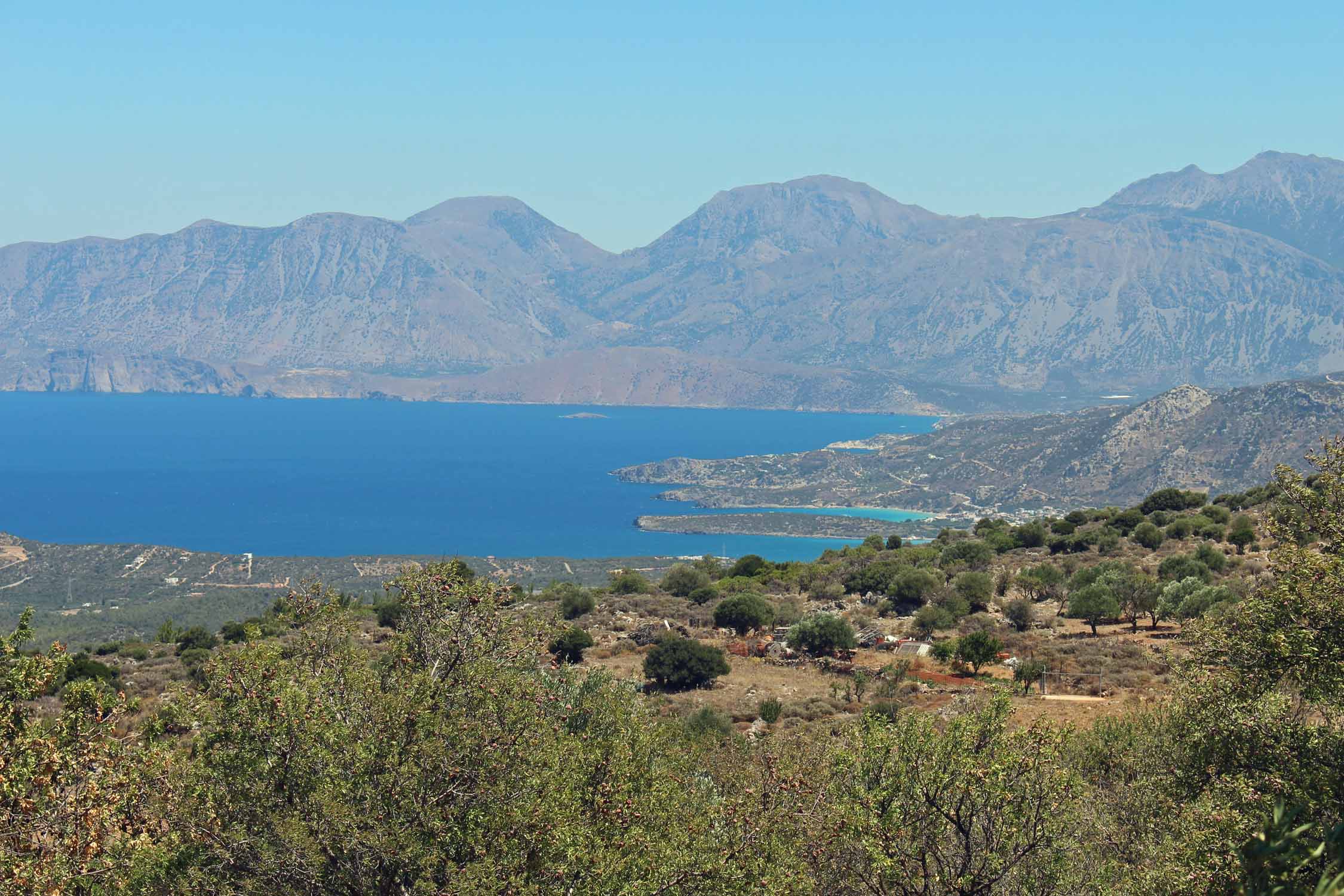 Crète, baie Agios Nikolaos