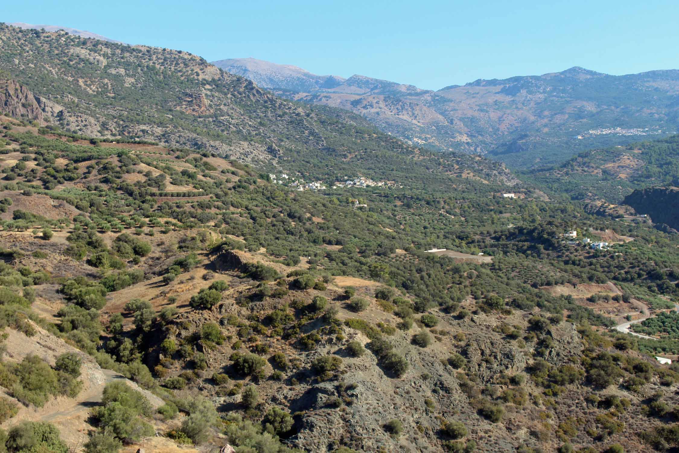 Crète, Mythi, paysage