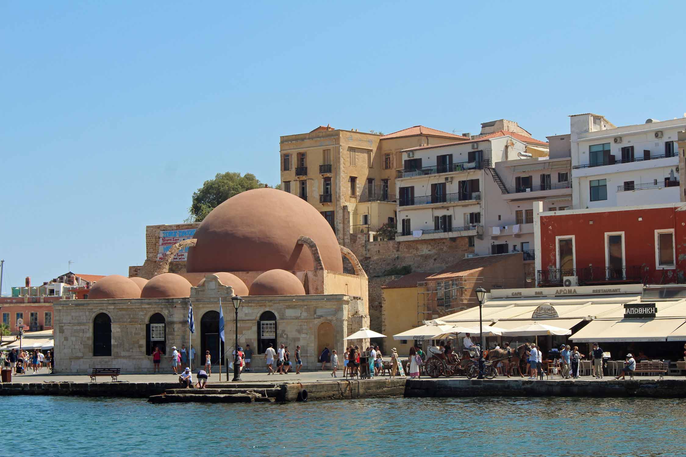 Crète, La Canée, mosquée Kucuk Hasan