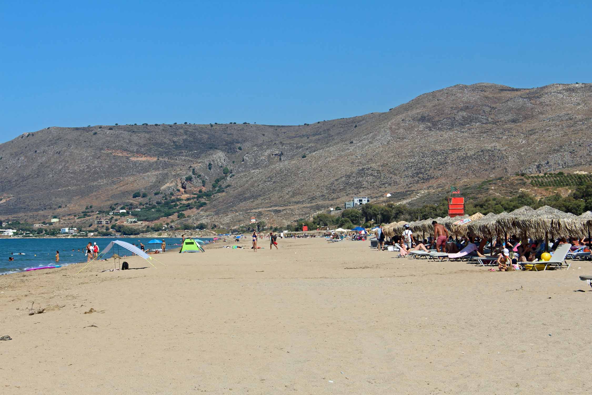 Crète, plage Episkopi