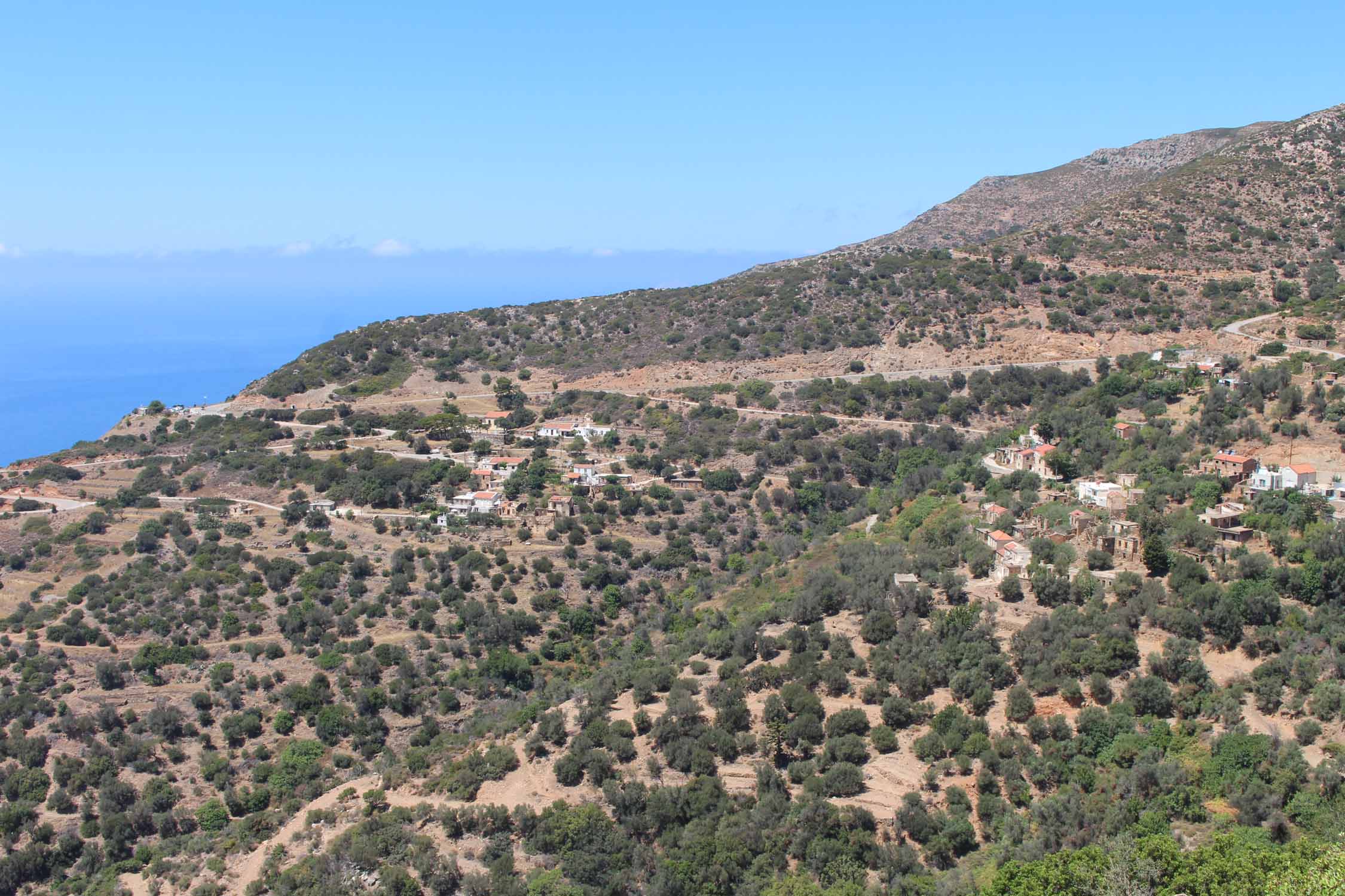 Crète, Amigdalokefali, paysage