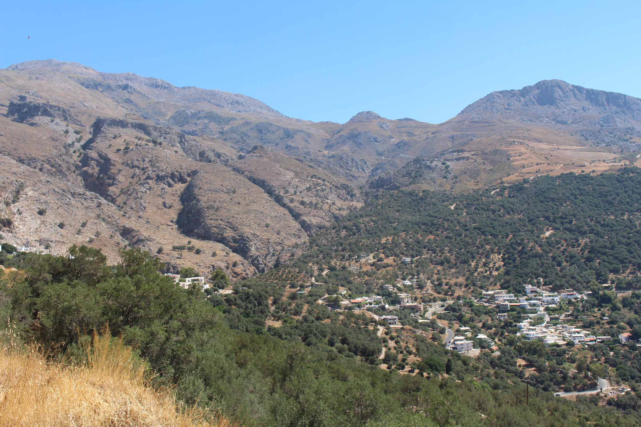 Crète, paysage Ano Rodakino