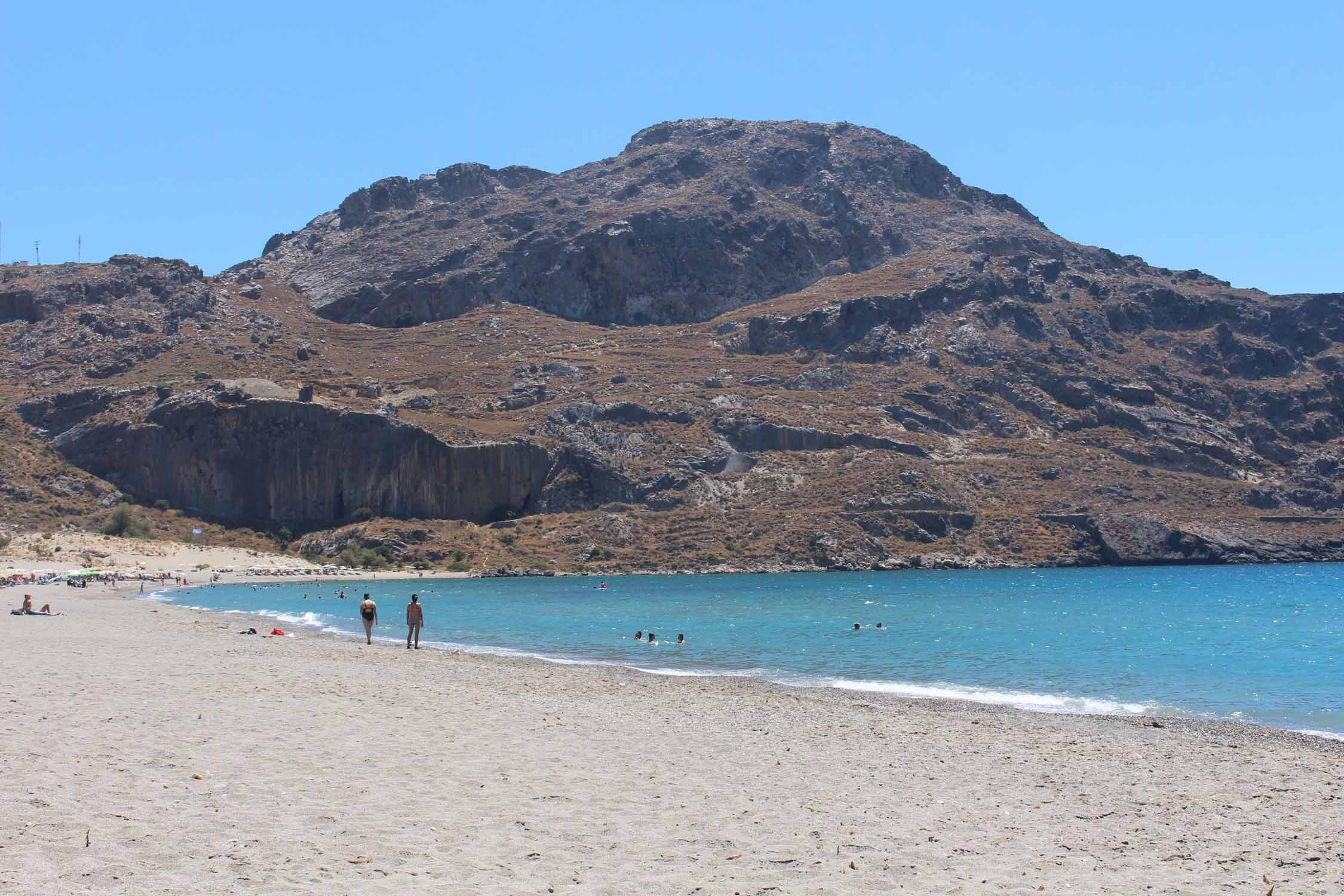 Crète, Plakias, panorama