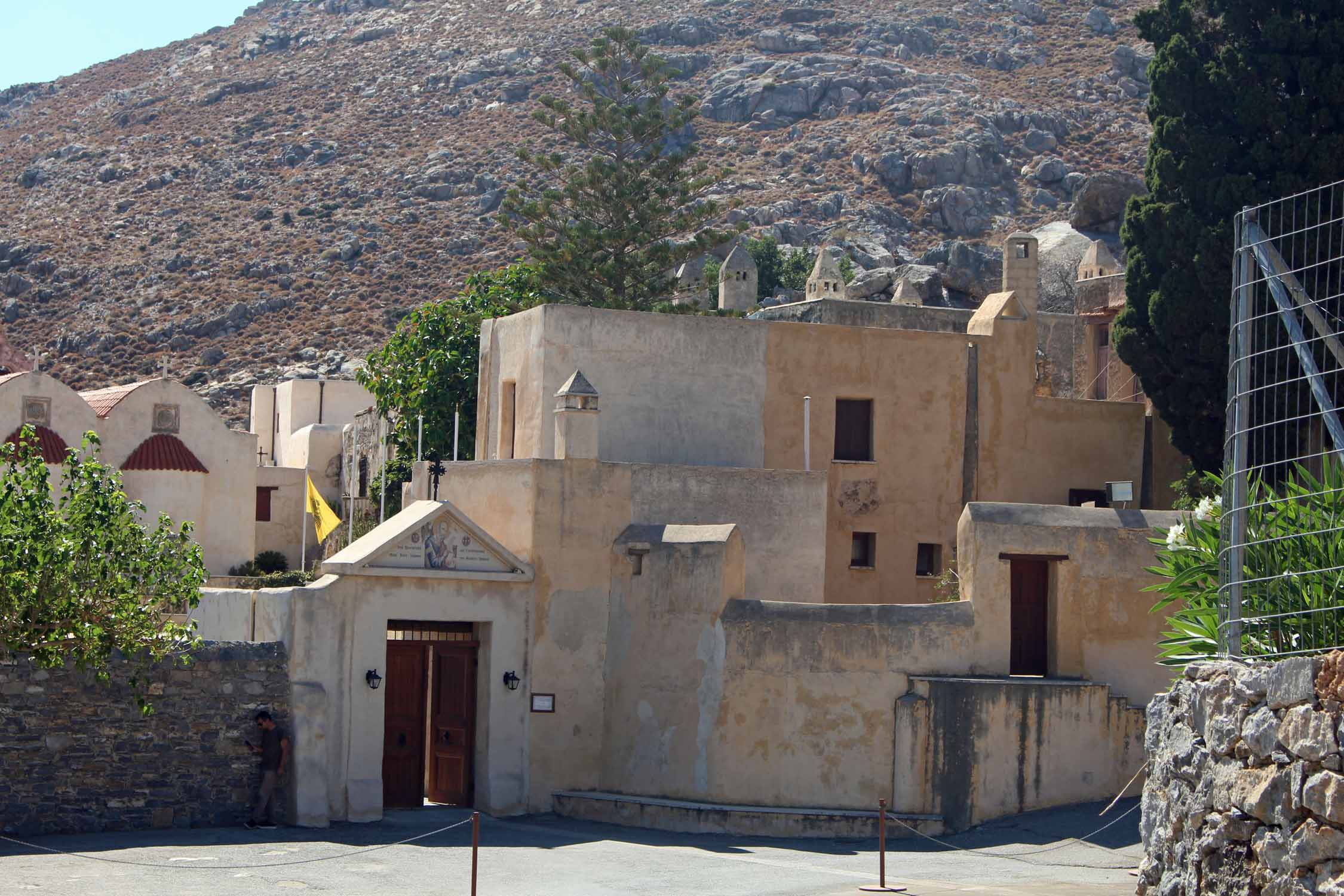 Crète, monastère de Preveli