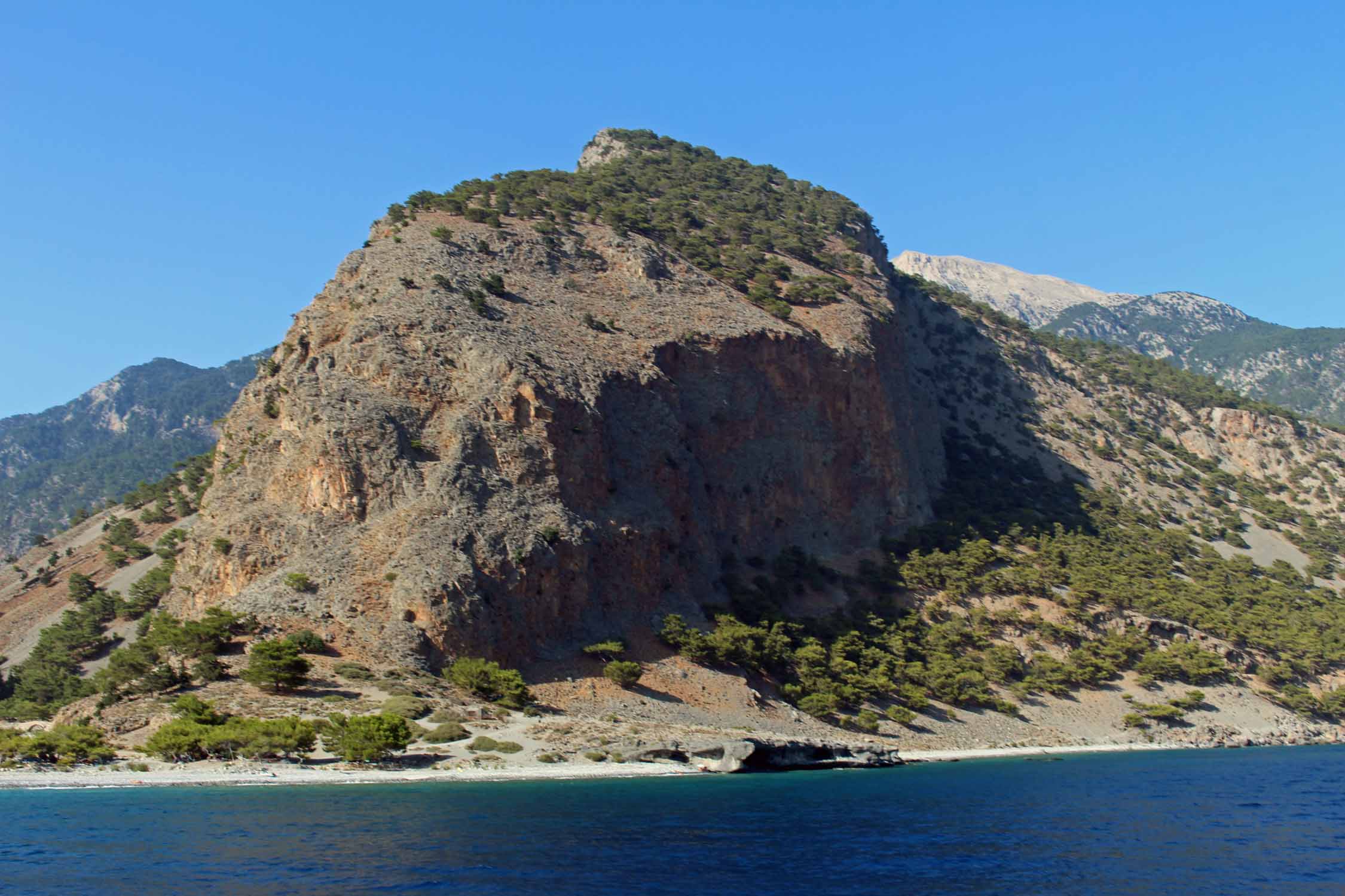 Crète, Agios Pavlos, paysage