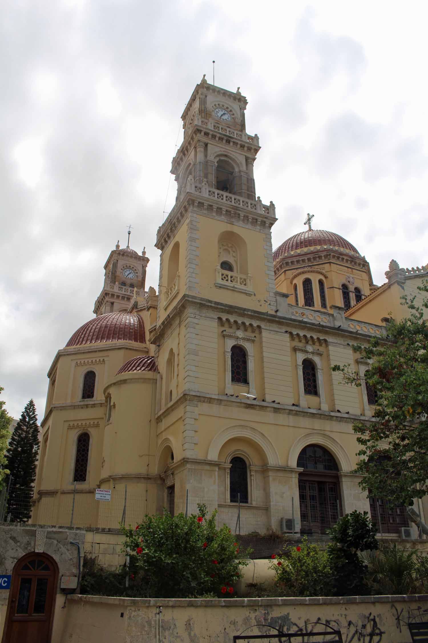 Crète, Héraklion, cathédrale Agios Minas