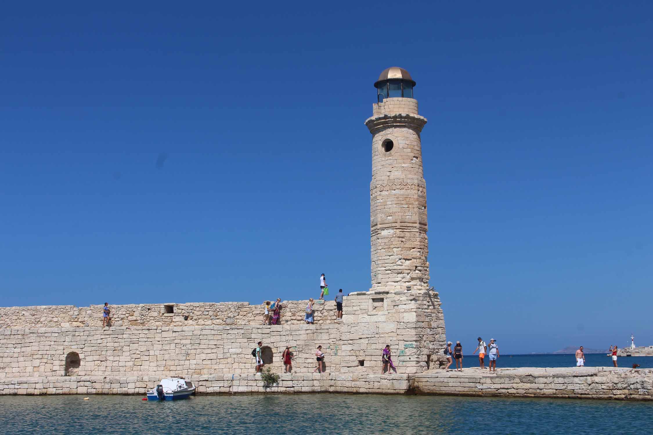 Crète, Réthymnon, phare