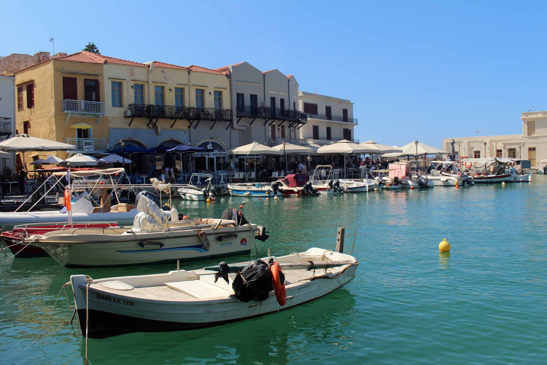 Réthymnon, port, bateaux