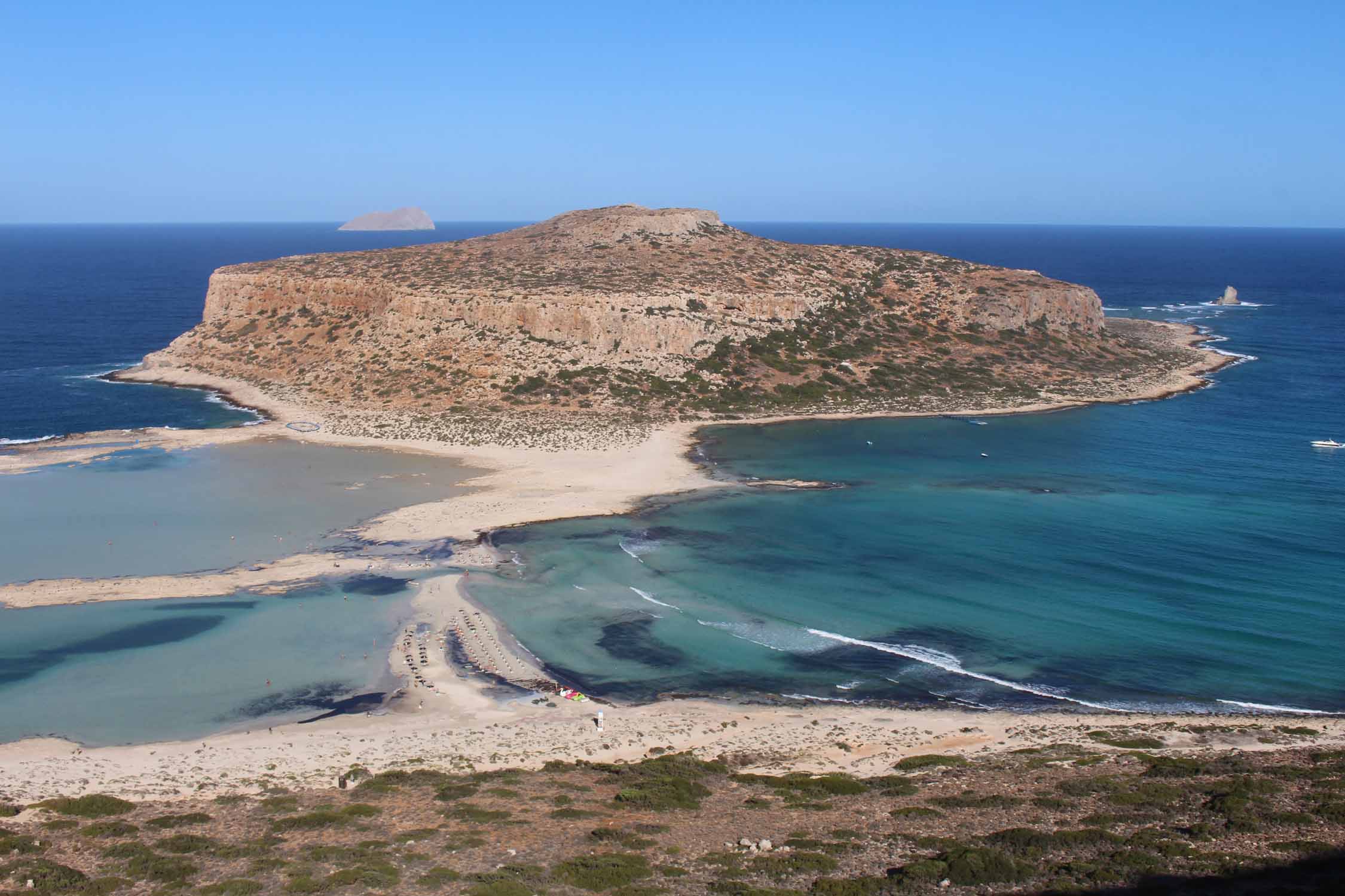 Crète, Balos, ile de Tigani