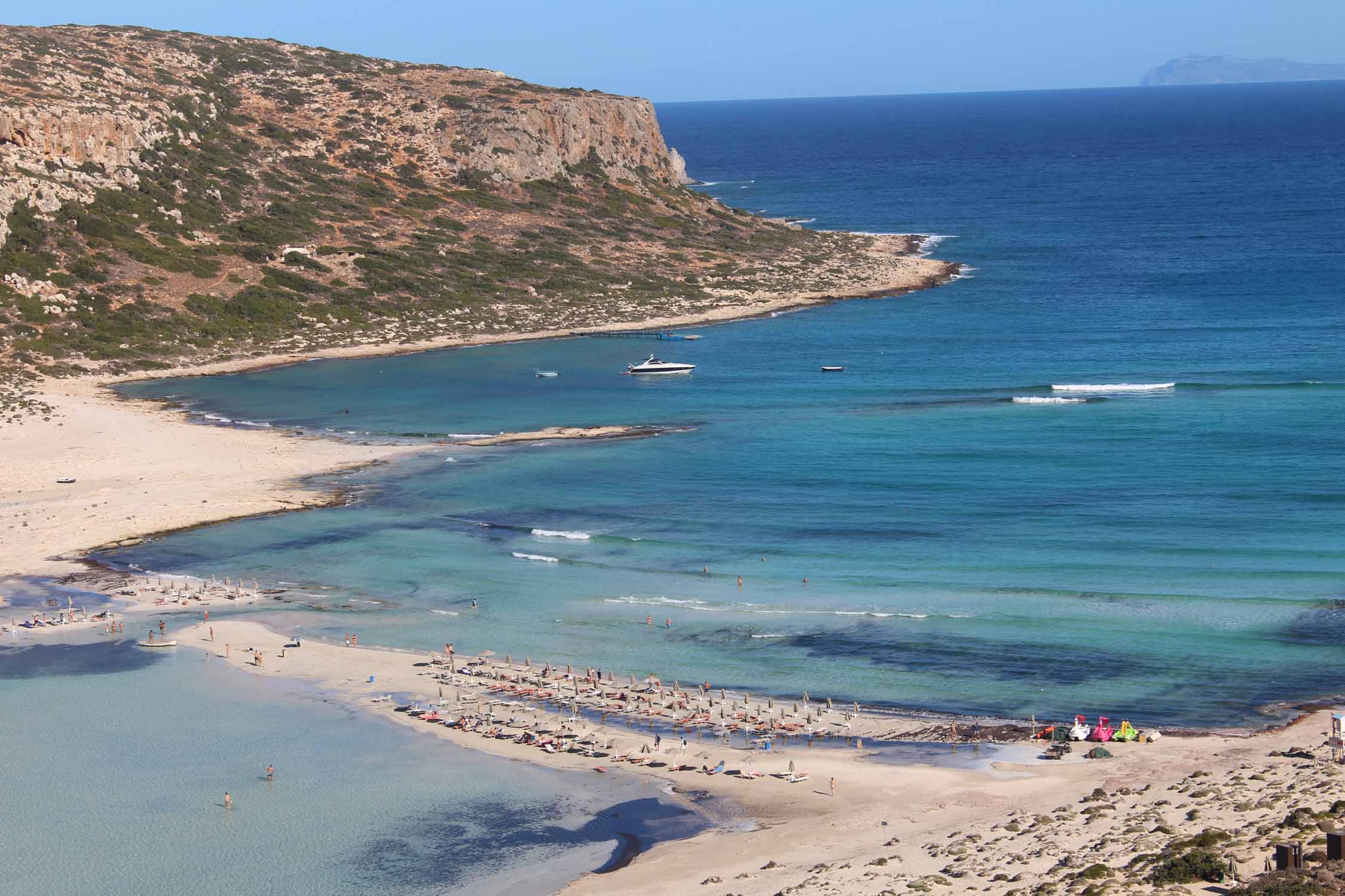 Crète, baie de Balos, plages