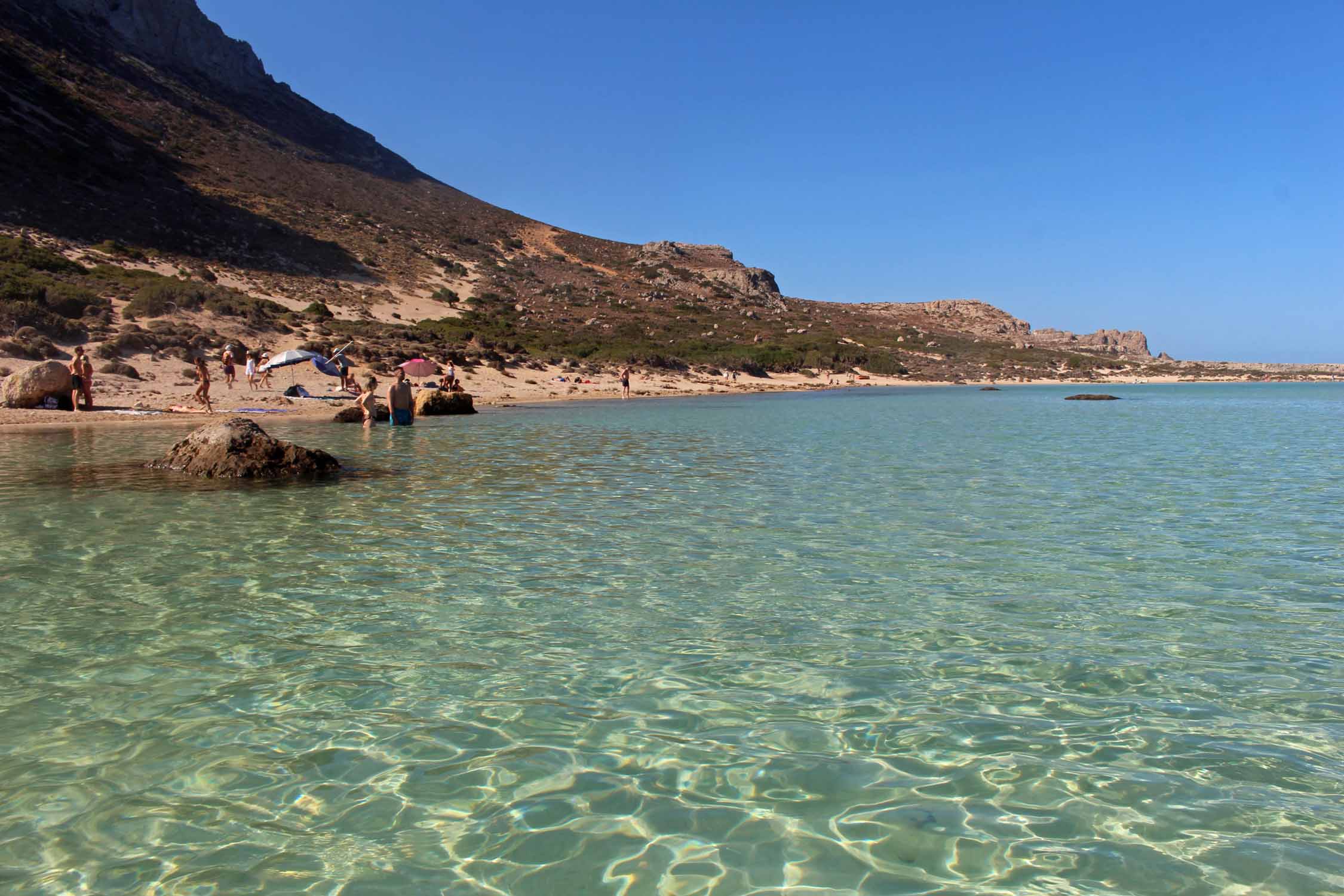 Crète, Balos, plage