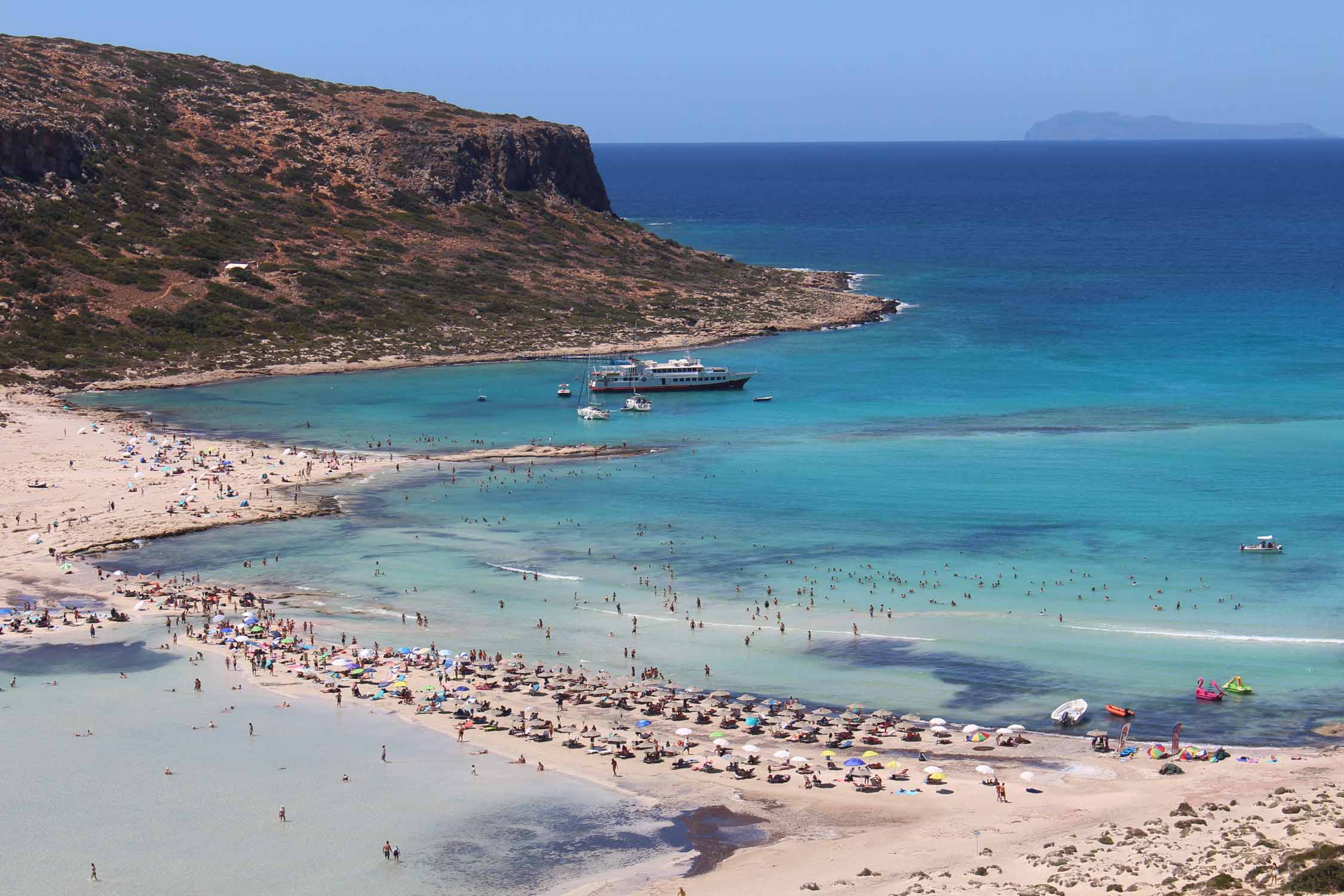 Crète, île de Balos, paysage